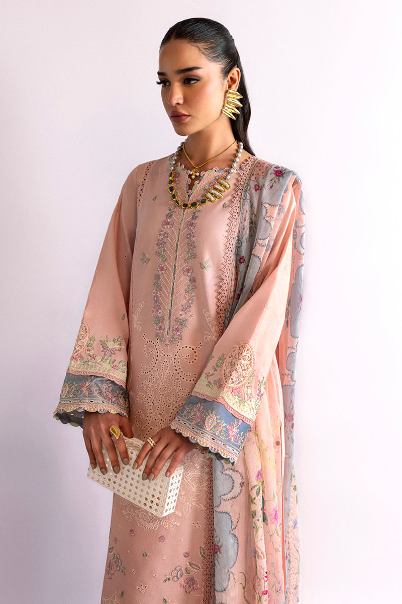Qalamkar | Qlinekari Lawn | DC-11 Hedi - by - Libasekhas UK - Registered Vendor of : Qalamkar - 100% Original Designer Dresss