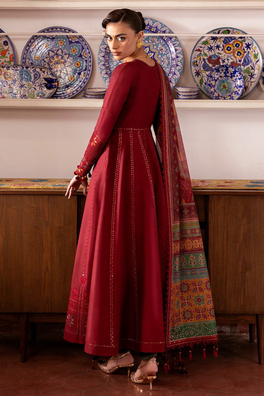 Jazmin | Shahkaar Luxury Eid Lawn SS26 | SL26-D06 - by Libasekhas UK - Registered Vendor of : Jazmin - 100% Original Designer Dress
