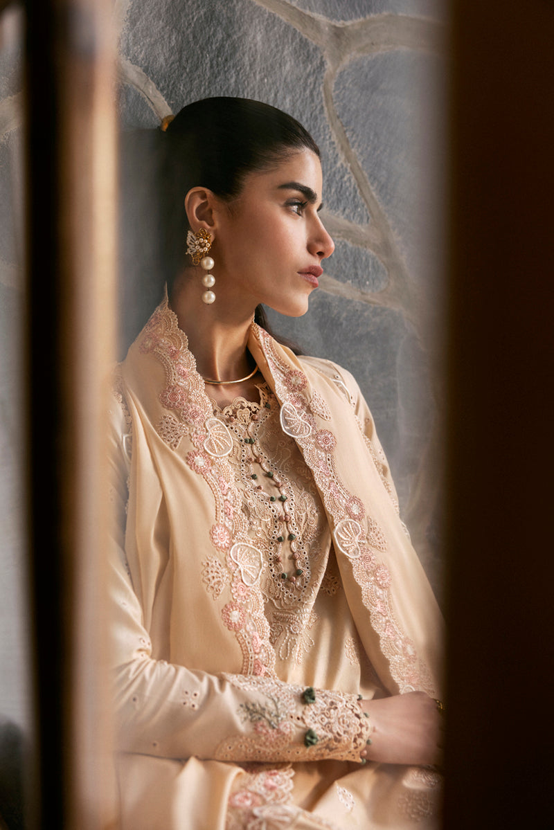 Qalamkar | Qlinekari Lawn | DC-12 Disa - by - Libasekhas UK - Registered Vendor of : Qalamkar - 100% Original Designer Dresss