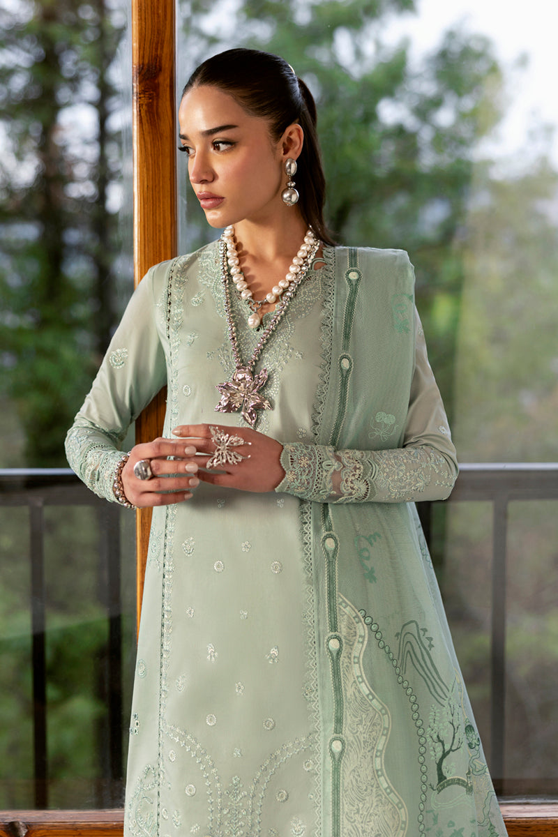 Qalamkar | Qlinekari Lawn | DC-15 Elira - by - Libasekhas UK - Registered Vendor of : Qalamkar - 100% Original Designer Dresss