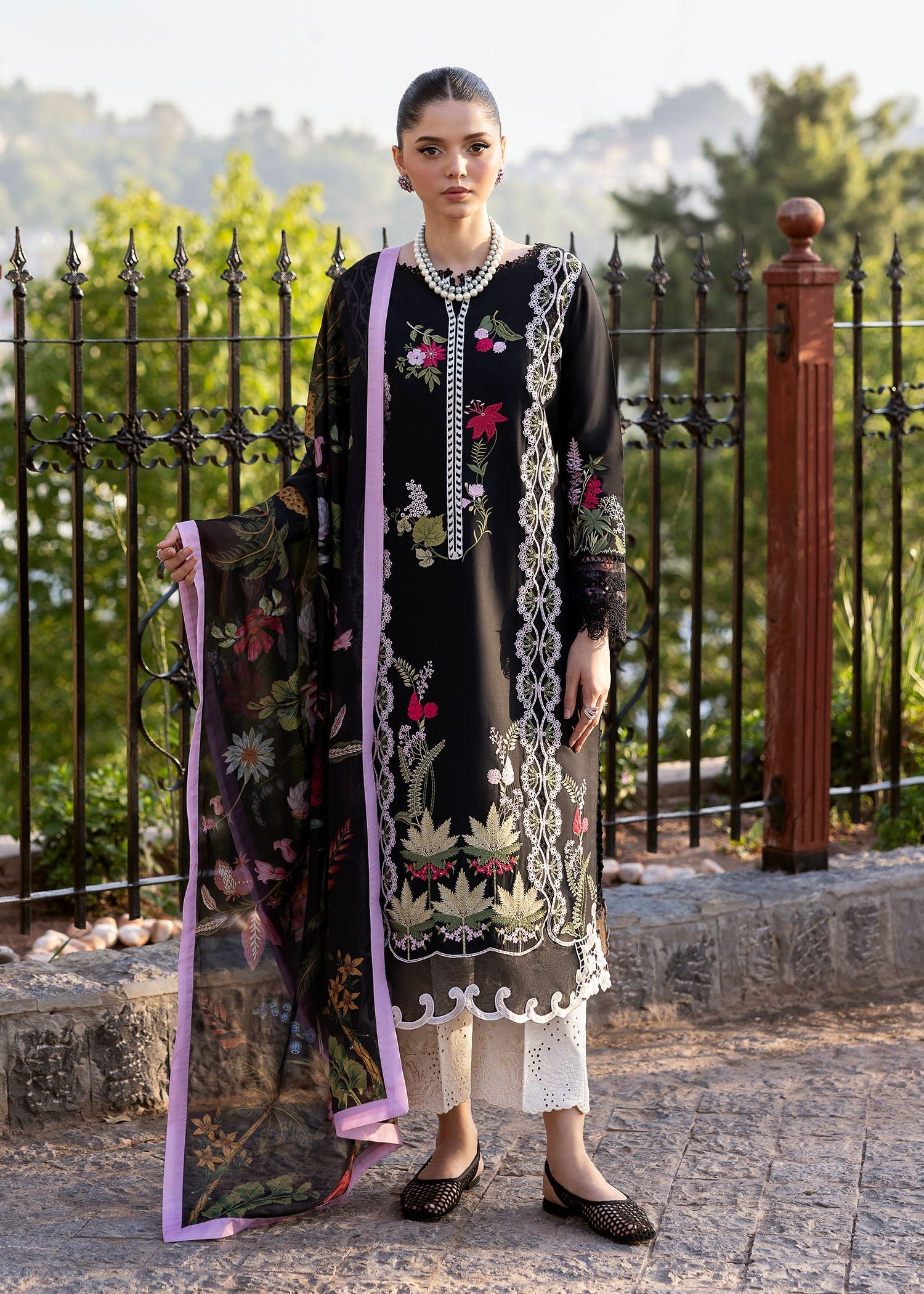 Saira Shakira | Bloom Lawn 25 | SAUVAGE 6-B - by - Libasekhas UK - Registered Vendor of : Saira Shakira - 100% Original Designer Dresss