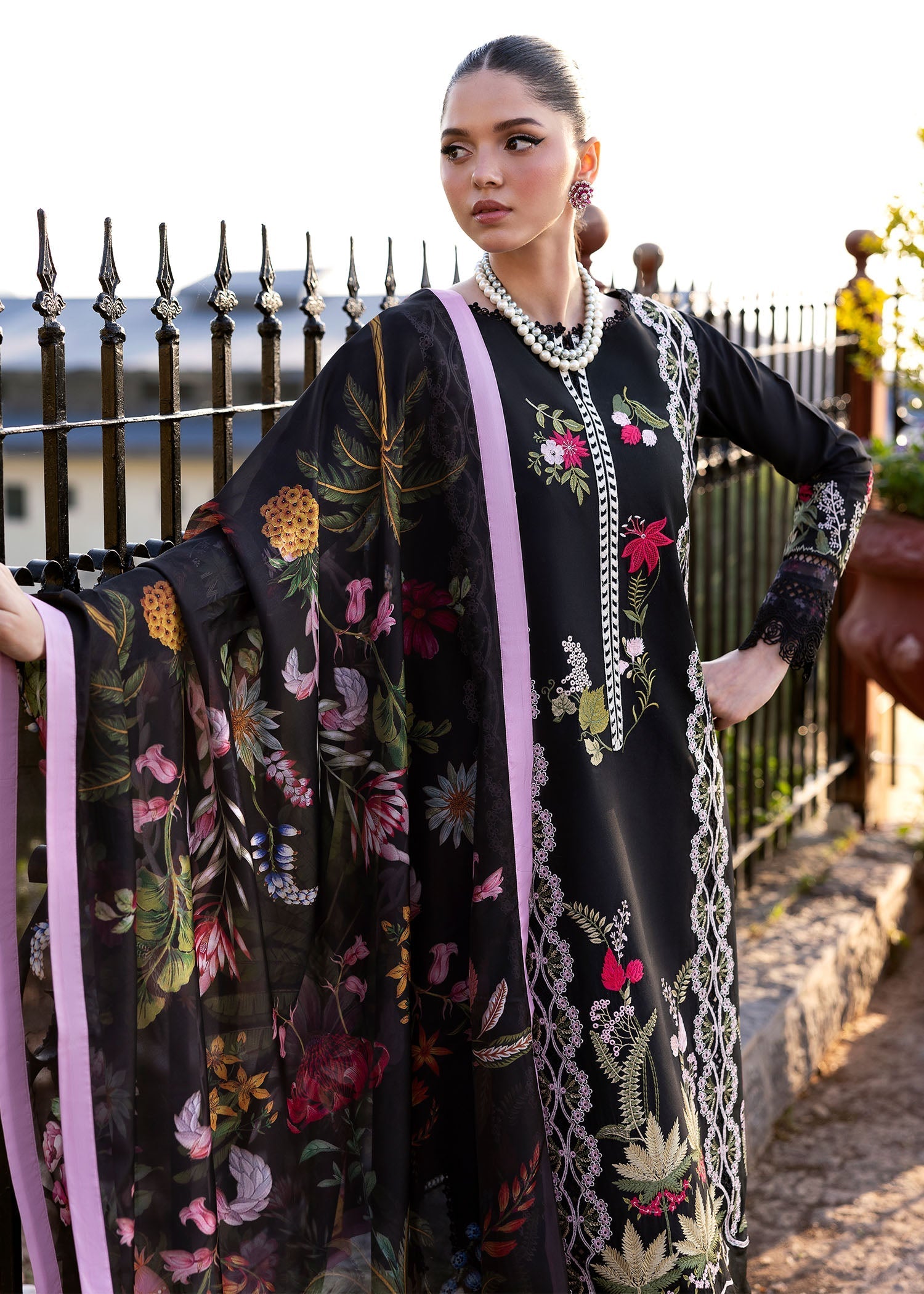 Saira Shakira | Bloom Lawn 25 | SAUVAGE 6-B - by - Libasekhas UK - Registered Vendor of : Saira Shakira - 100% Original Designer Dresss