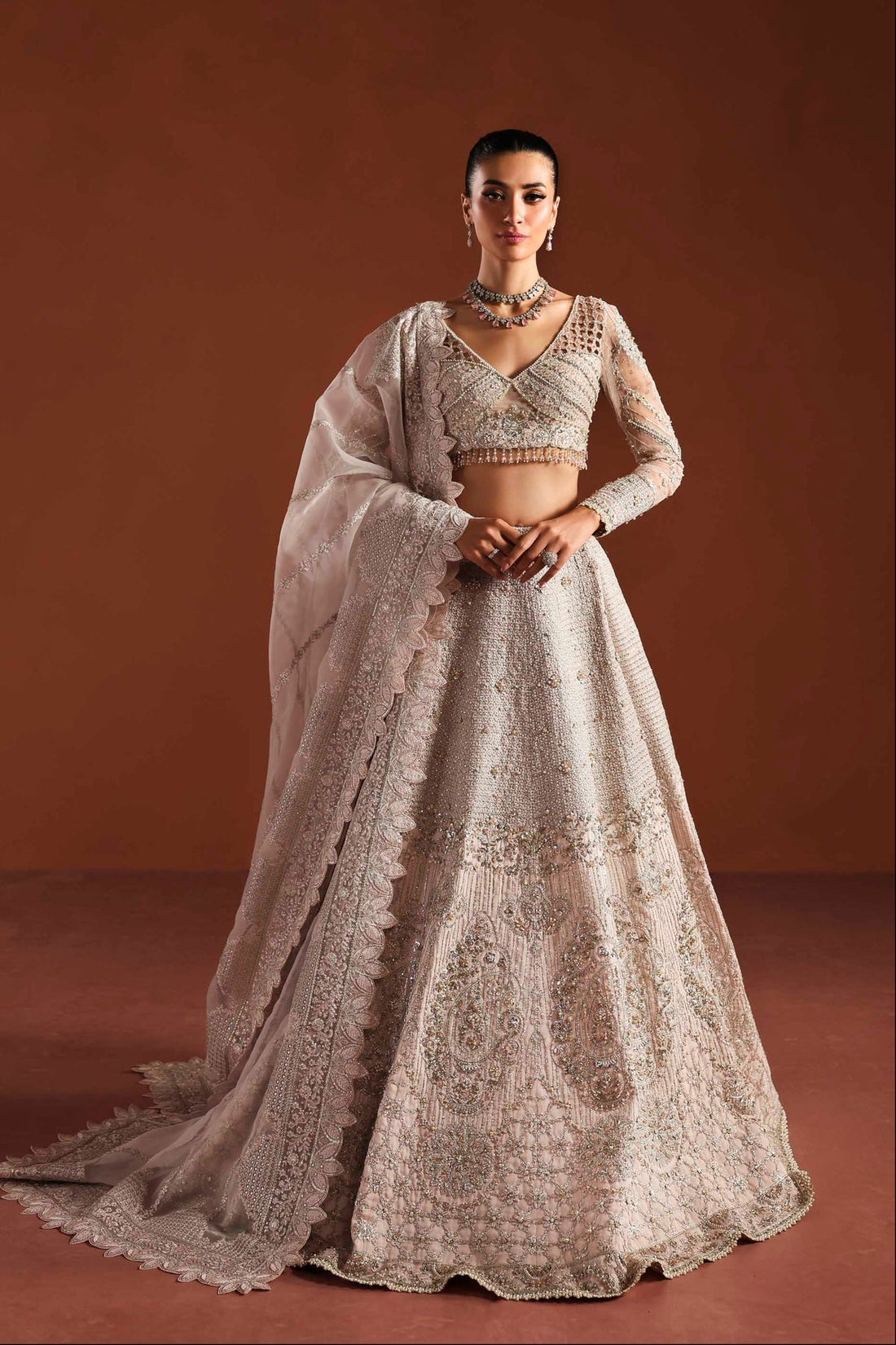 Akbar Aslam | Luxury Formals | Willow - by Libasekhas UK - Registered Vendor of : Akbar Aslam - 100% Original Designer Dress