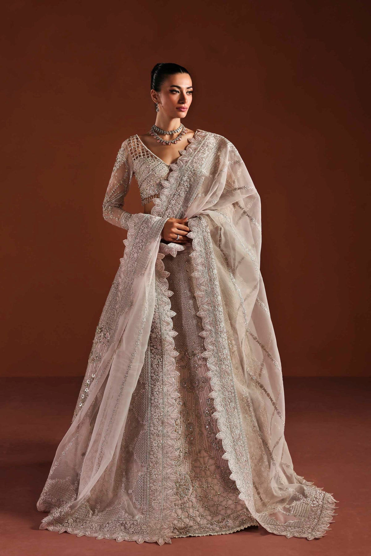 Akbar Aslam | Luxury Formals | Willow - by Libasekhas UK - Registered Vendor of : Akbar Aslam - 100% Original Designer Dress