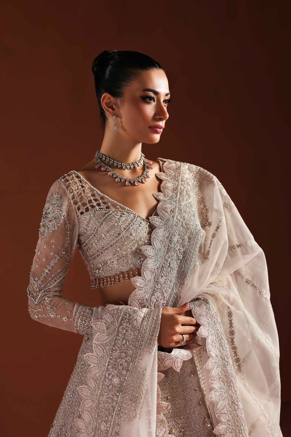 Akbar Aslam | Luxury Formals | Willow - by Libasekhas UK - Registered Vendor of : Akbar Aslam - 100% Original Designer Dress