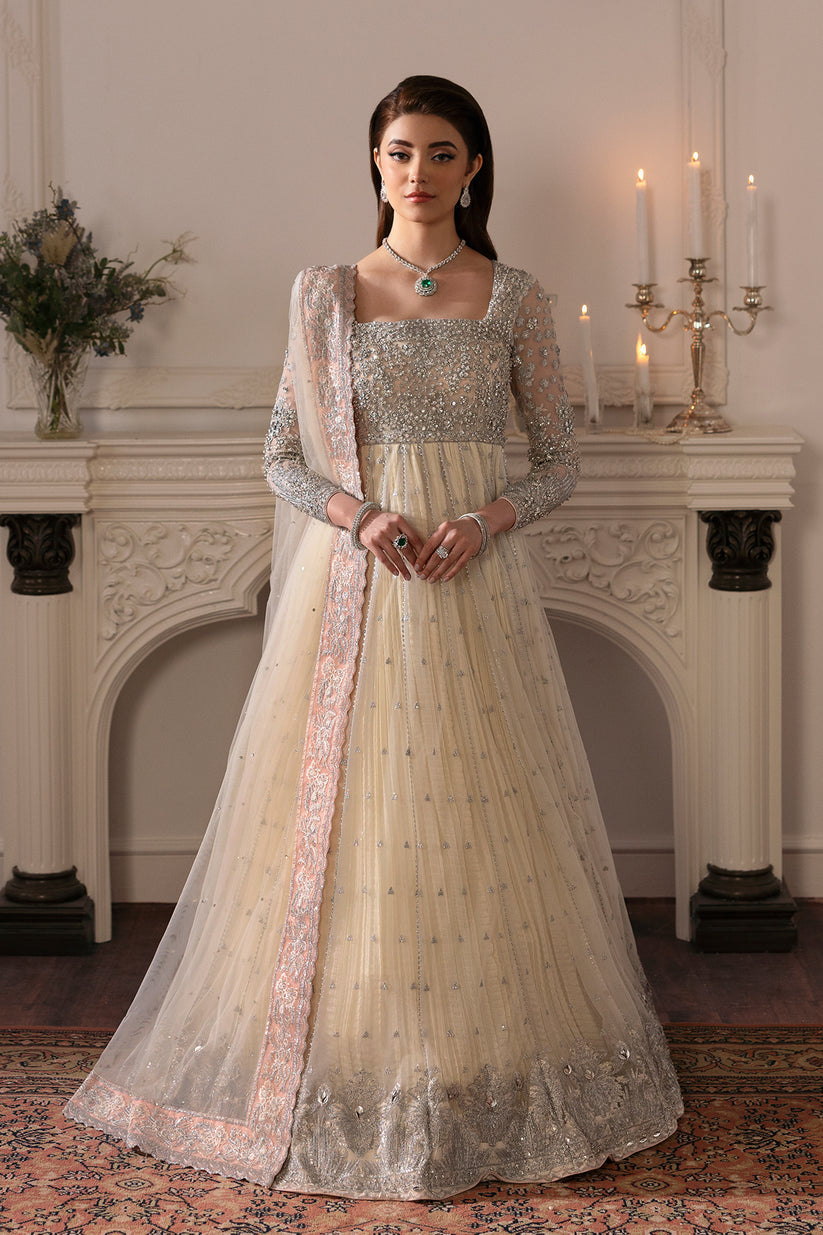 Raja Salahuddin | Love After Love Eid Edit 25 | Marshmallow - by Libasekhas UK - Registered Vendor of : Raja Salahuddin - 100% Original Designer Dress