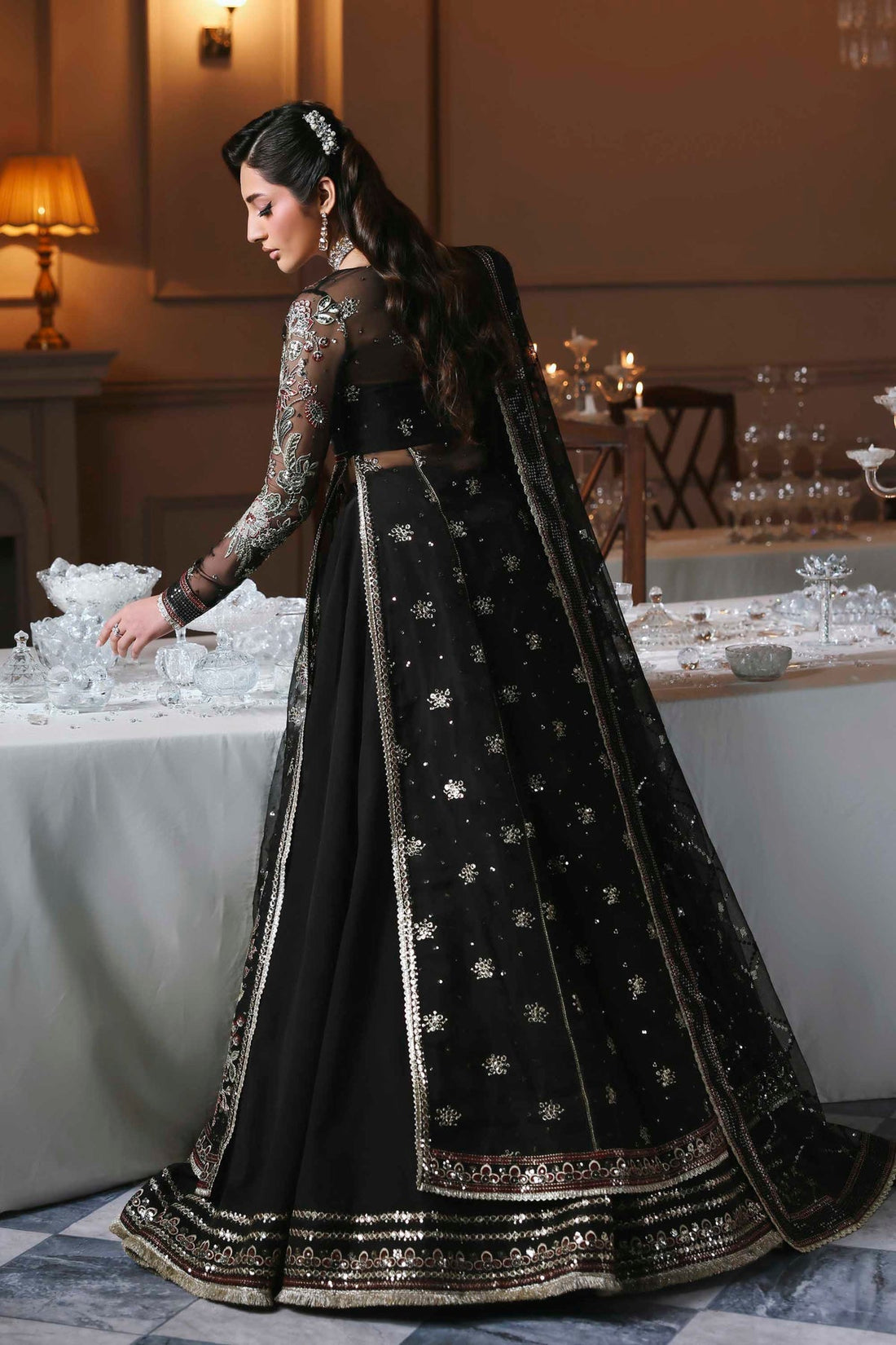 Akbar Aslam | Deewani Wedding Formals | Zarafreen - by Libasekhas UK - Registered Vendor of : Akbar Aslam - 100% Original Designer Dress