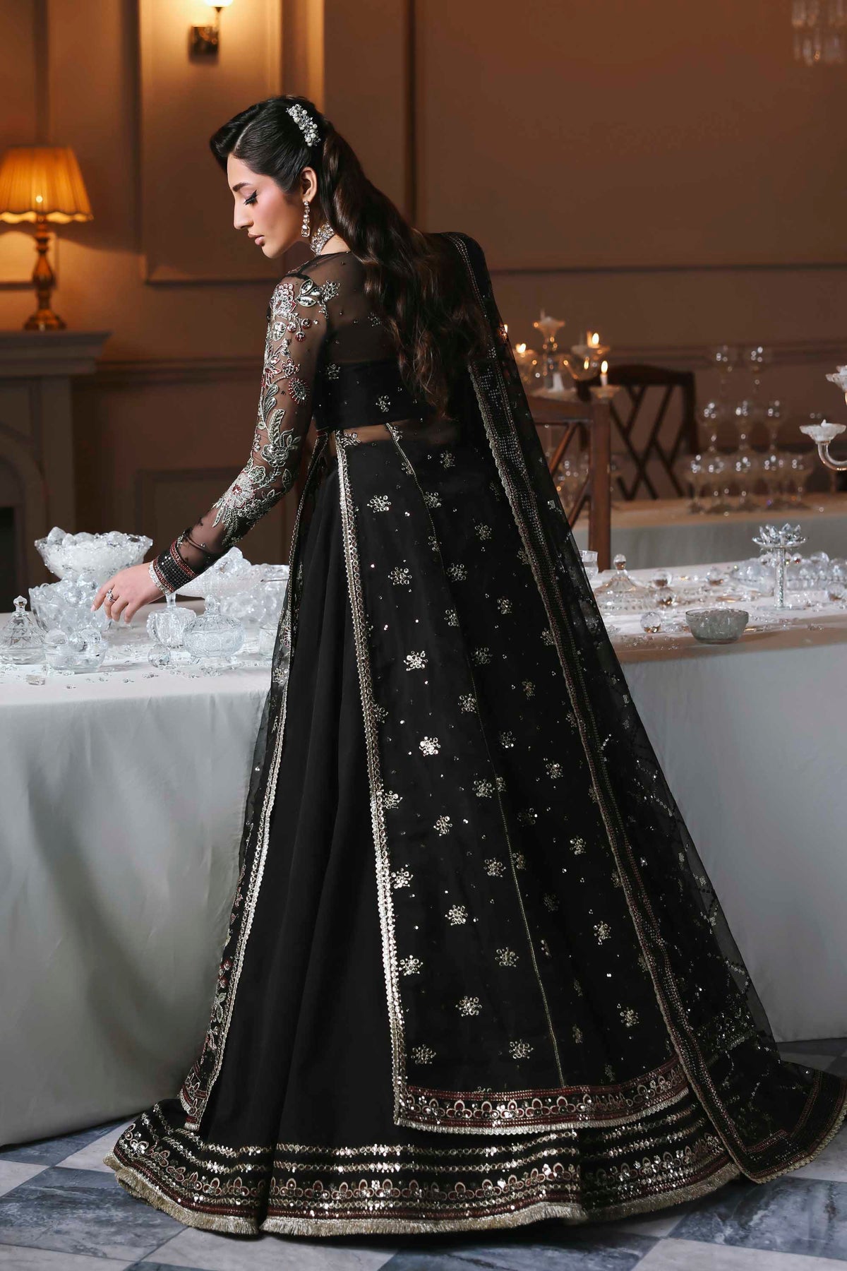 Akbar Aslam | Deewani Wedding Formals | Zarafreen - by Libasekhas UK - Registered Vendor of : Akbar Aslam - 100% Original Designer Dress
