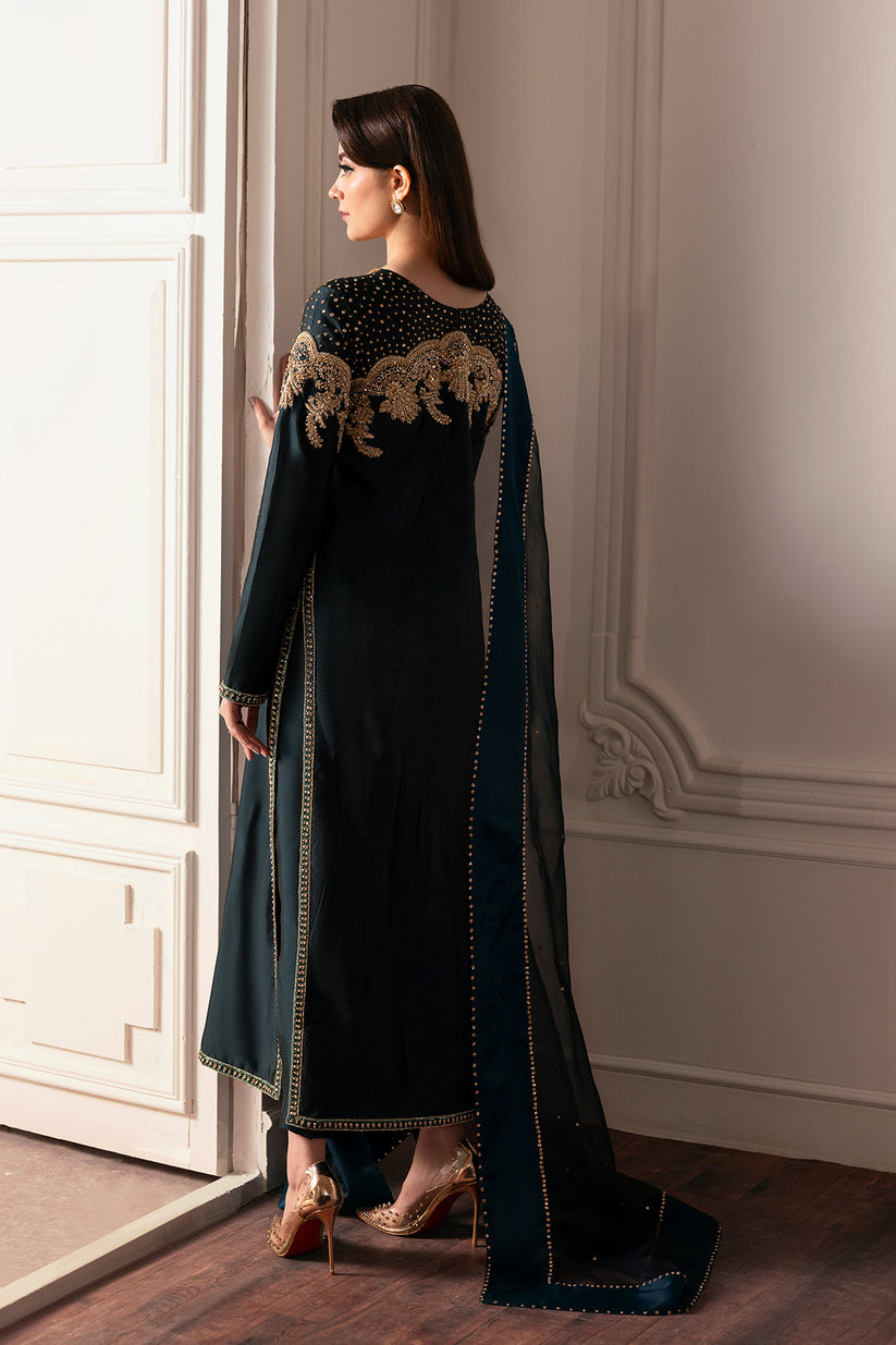 Raja Salahuddin | Love Aft er Love Eid Edit 25 |Galaxy - by Libasekhas UK - Registered Vendor of : Raja Salahuddin - 100% Original Designer Dress