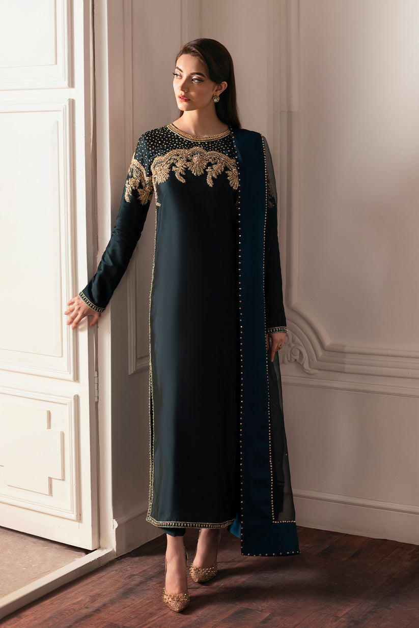 Raja Salahuddin | Love Aft er Love Eid Edit 25 |Galaxy - by Libasekhas UK - Registered Vendor of : Raja Salahuddin - 100% Original Designer Dress