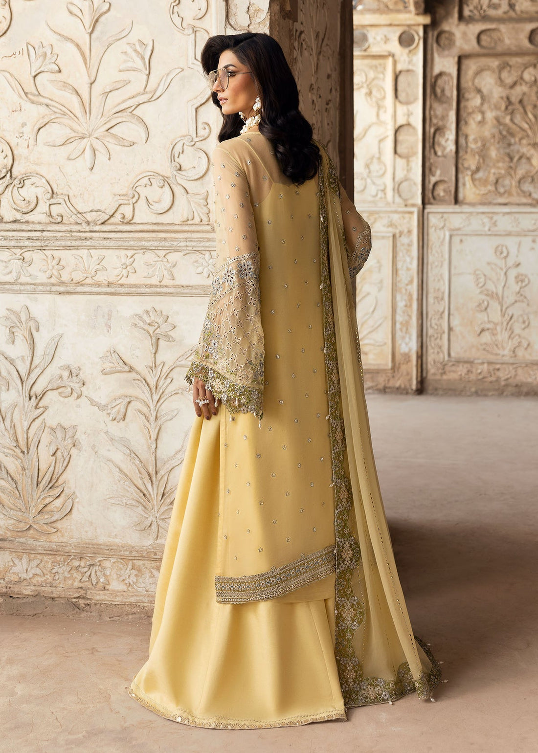 Sardinia | Chiffons Edit | Haseena - by Libasekhas UK - Registered Vendor of : Sardinia - 100% Original Designer Dress
