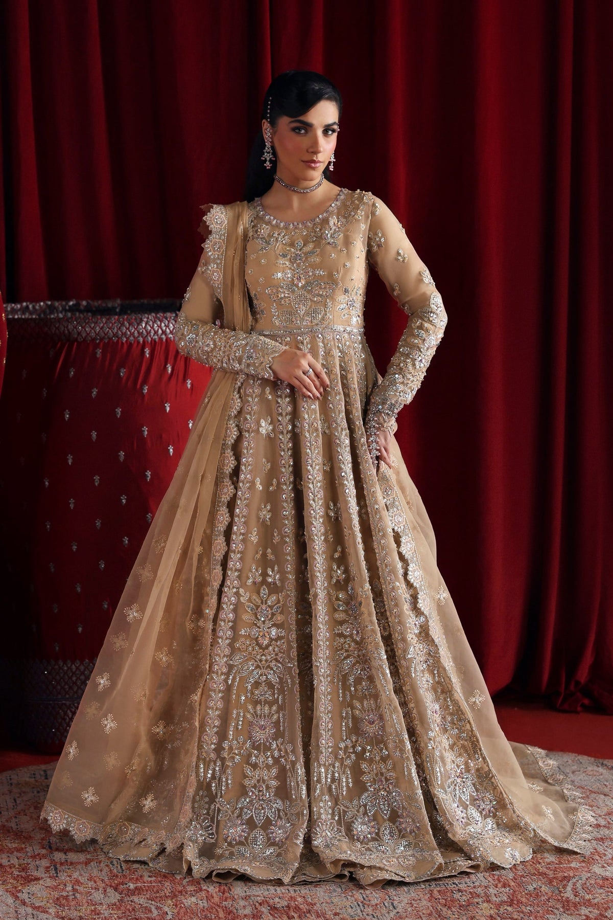Akbar Aslam | Luxury Formals | Parisa - by Libasekhas UK - Registered Vendor of : Akbar Aslam - 100% Original Designer Dress
