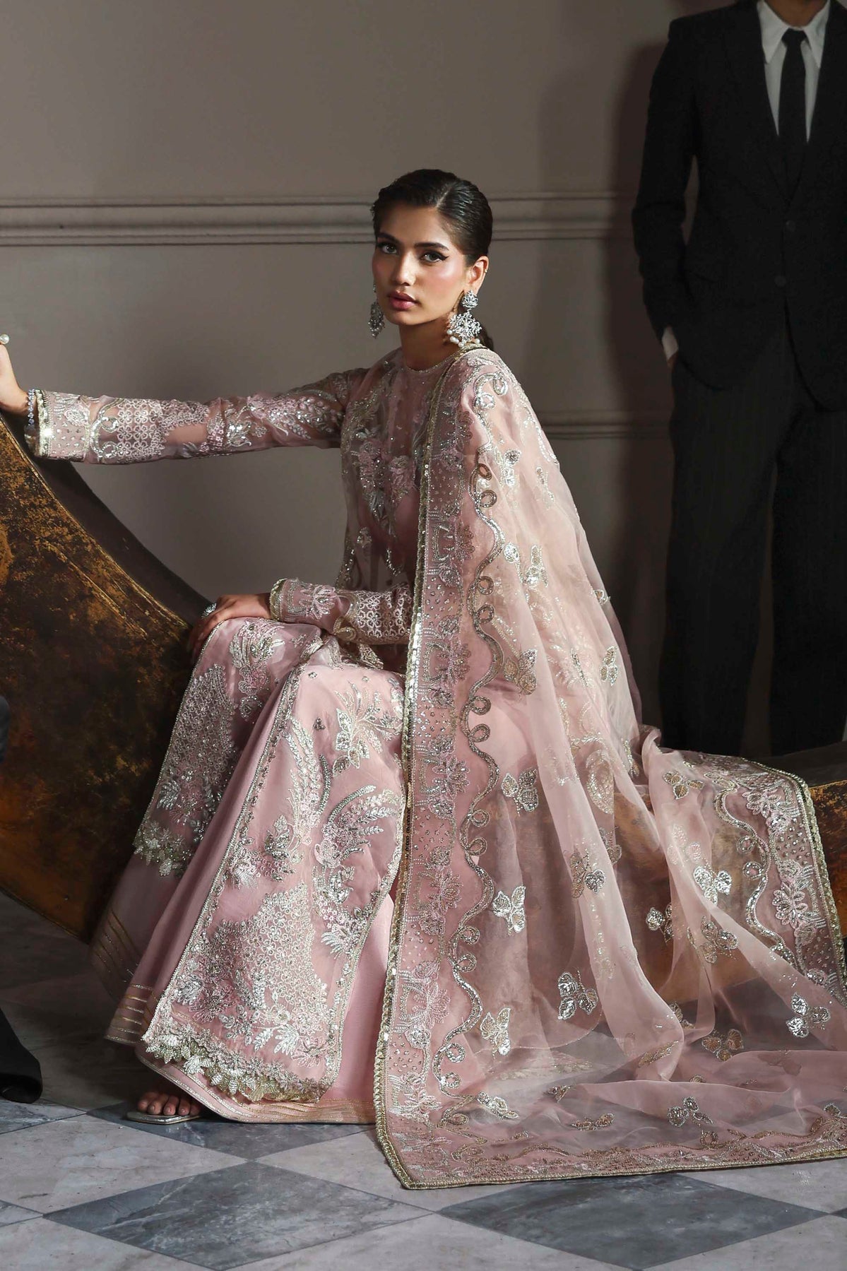Akbar Aslam | Deewani Wedding Formals | Shahmeena - by Libasekhas UK - Registered Vendor of : Akbar Aslam - 100% Original Designer Dress