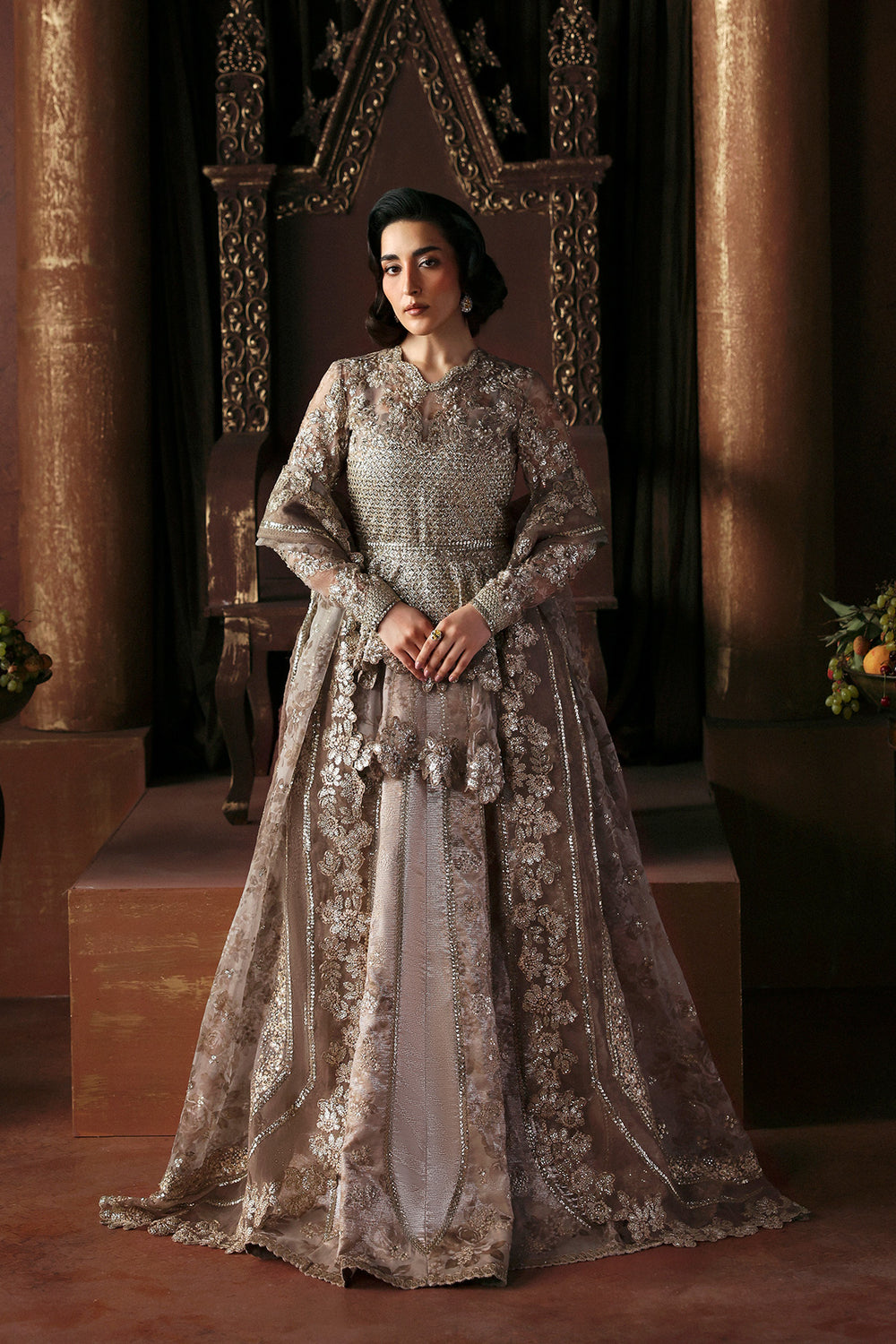 Afrozeh | La Fuchsia 26 | PRIESTESS - by Libasekhas UK - Registered Vendor of : Afrozeh - 100% Original Designer Dress