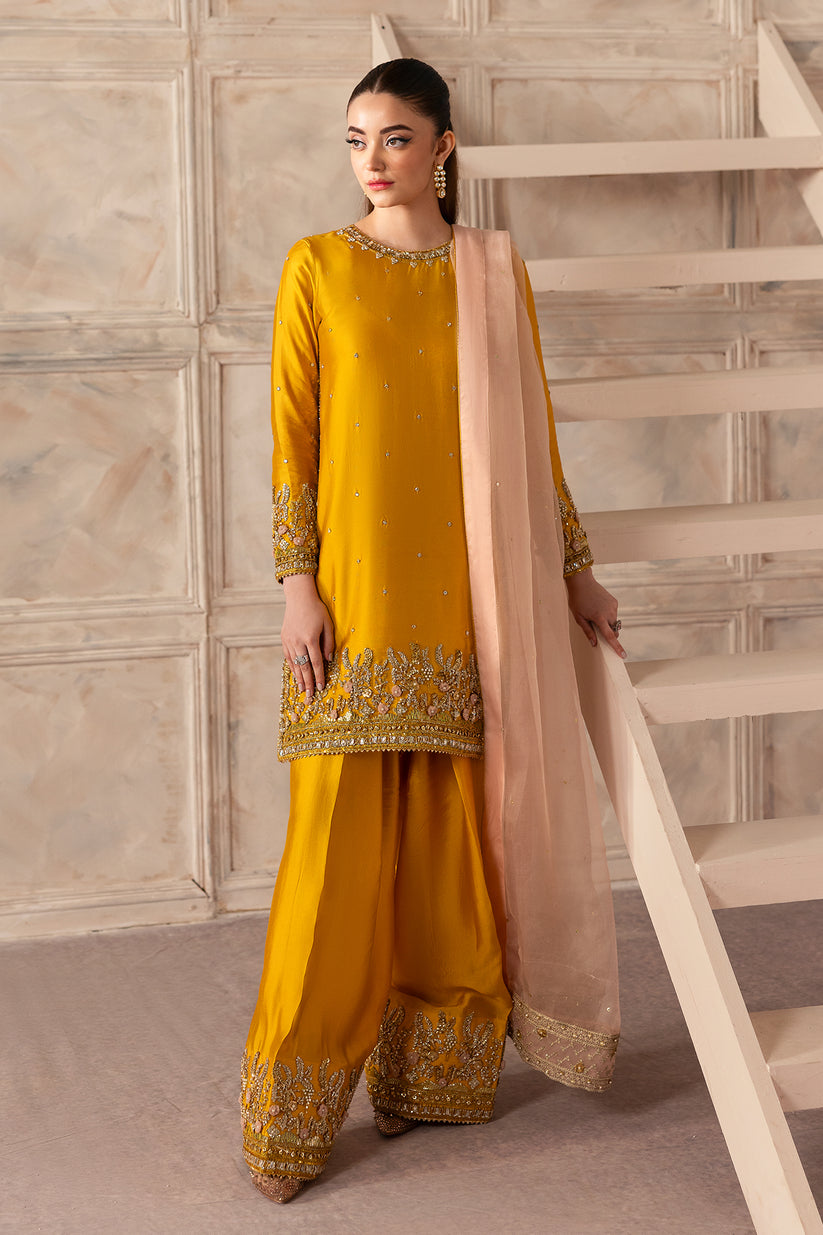 Raja Salahuddin | Love After Love Eid Edit 25 | Dafodil - by Libasekhas UK - Registered Vendor of : Raja Salahuddin - 100% Original Designer Dress