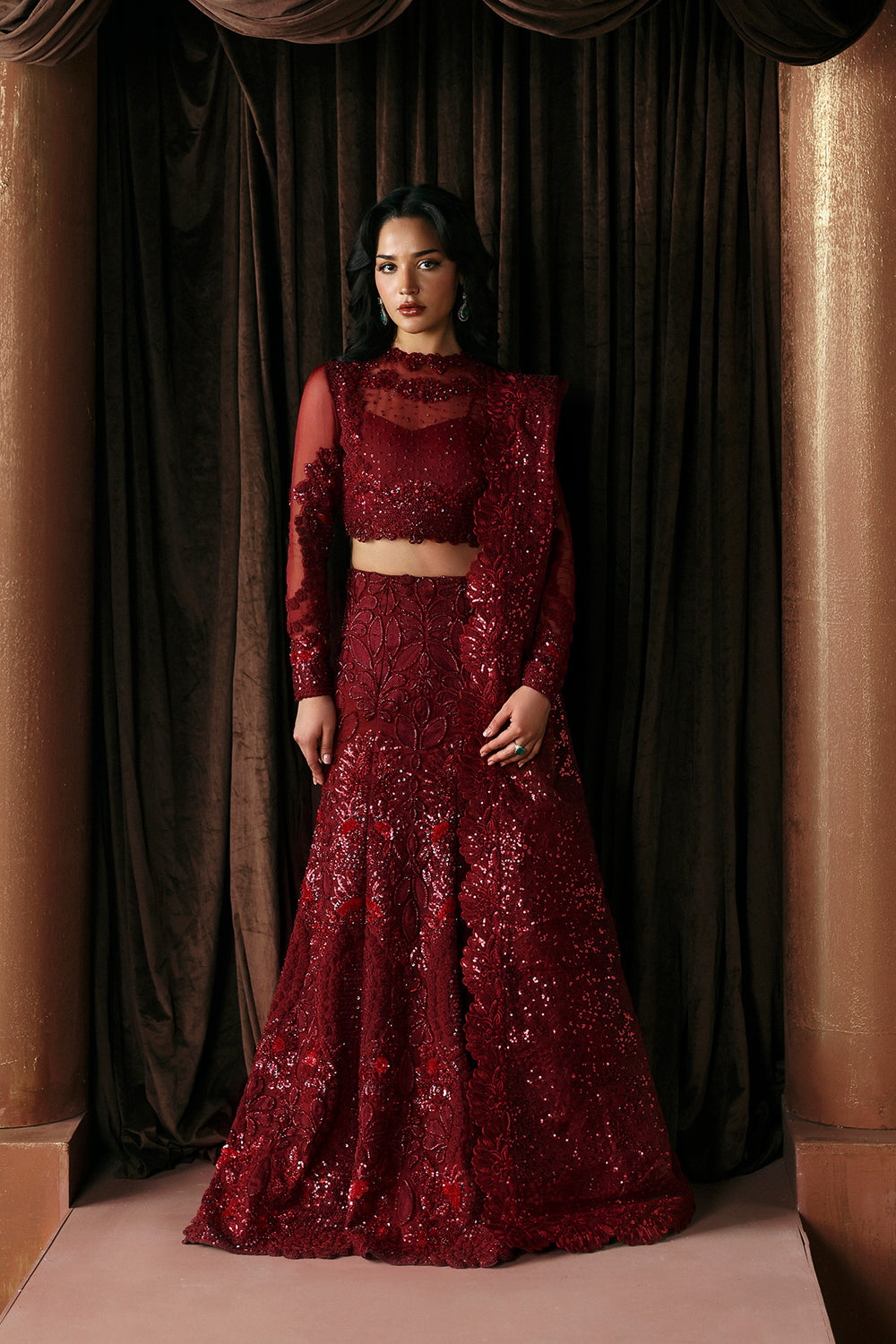 Afrozeh | La Fuchsia 26 | Lover - by Libasekhas UK - Registered Vendor of : Afrozeh - 100% Original Designer Dress