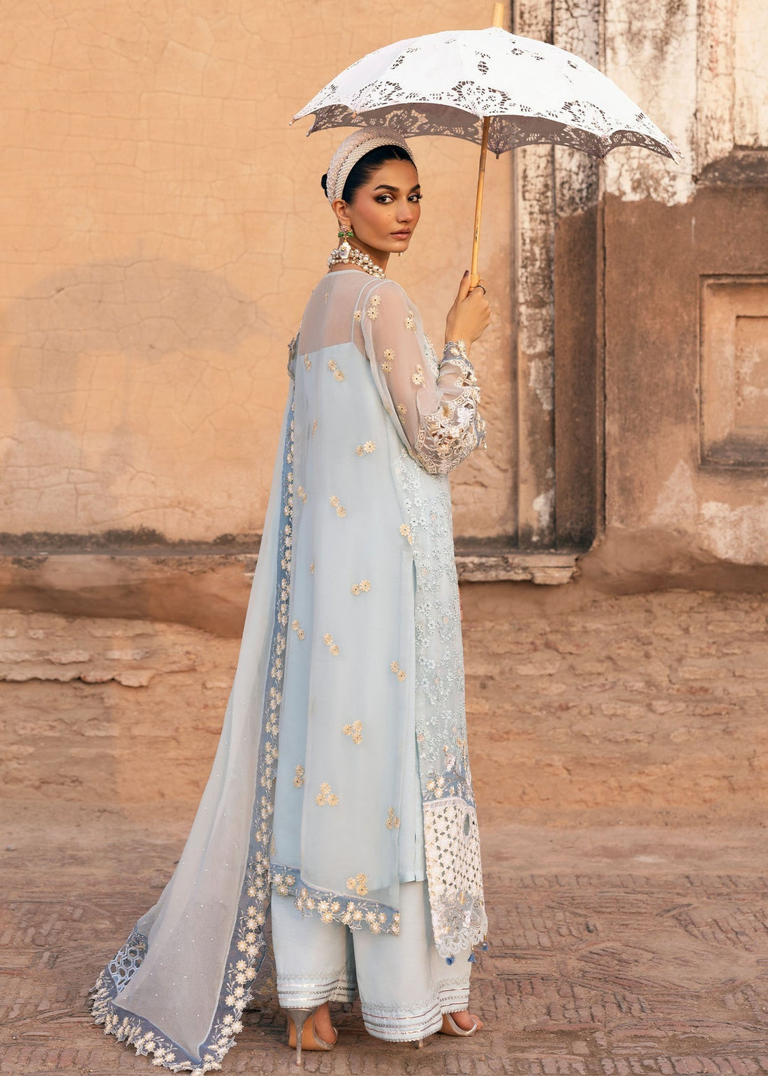 Sardinia | Chiffons Edit | Feroza - by Libasekhas UK - Registered Vendor of : Sardinia - 100% Original Designer Dress