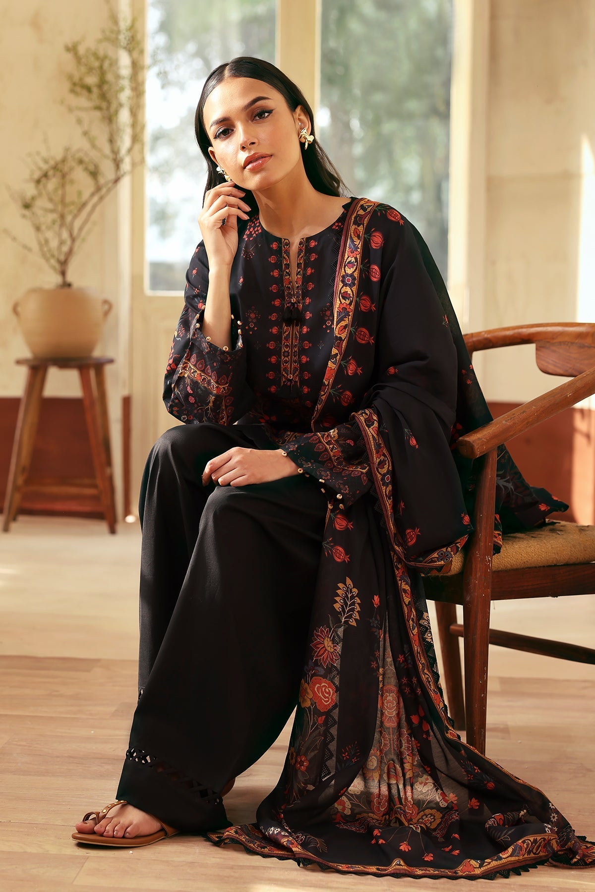 Sahar | Selene 25 | Royal Noir - by - Libasekhas UK - Registered Vendor of : Sahar - 100% Original Designer Dresss