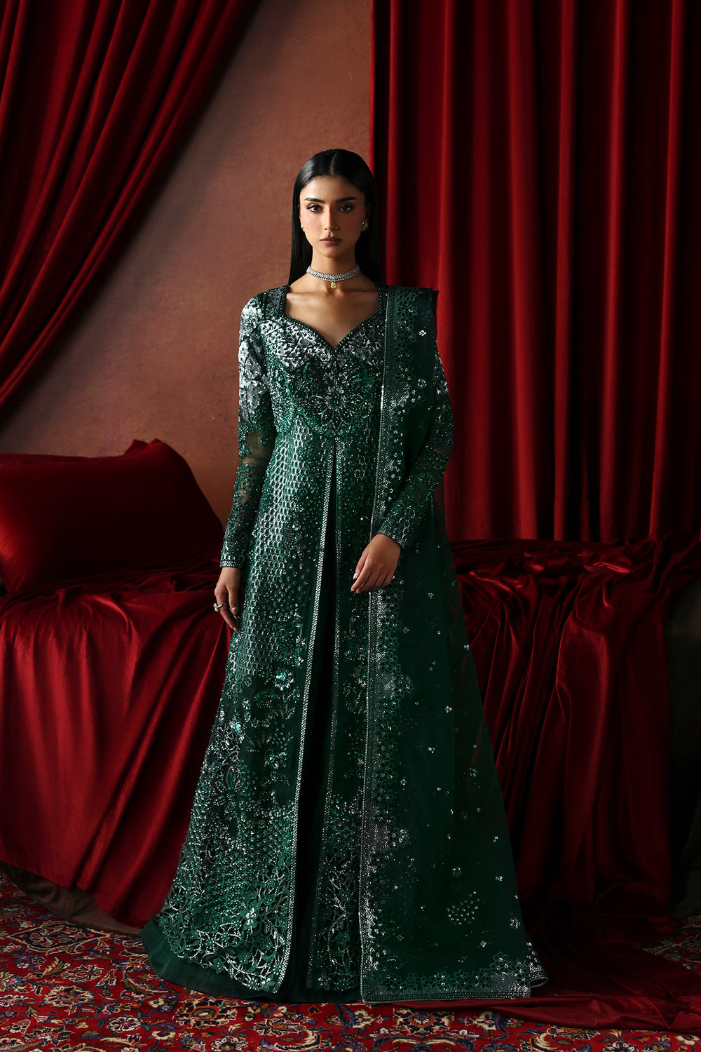 Afrozeh | La Fuchsia 26 | Hierophant - by Libasekhas UK - Registered Vendor of : Afrozeh - 100% Original Designer Dress