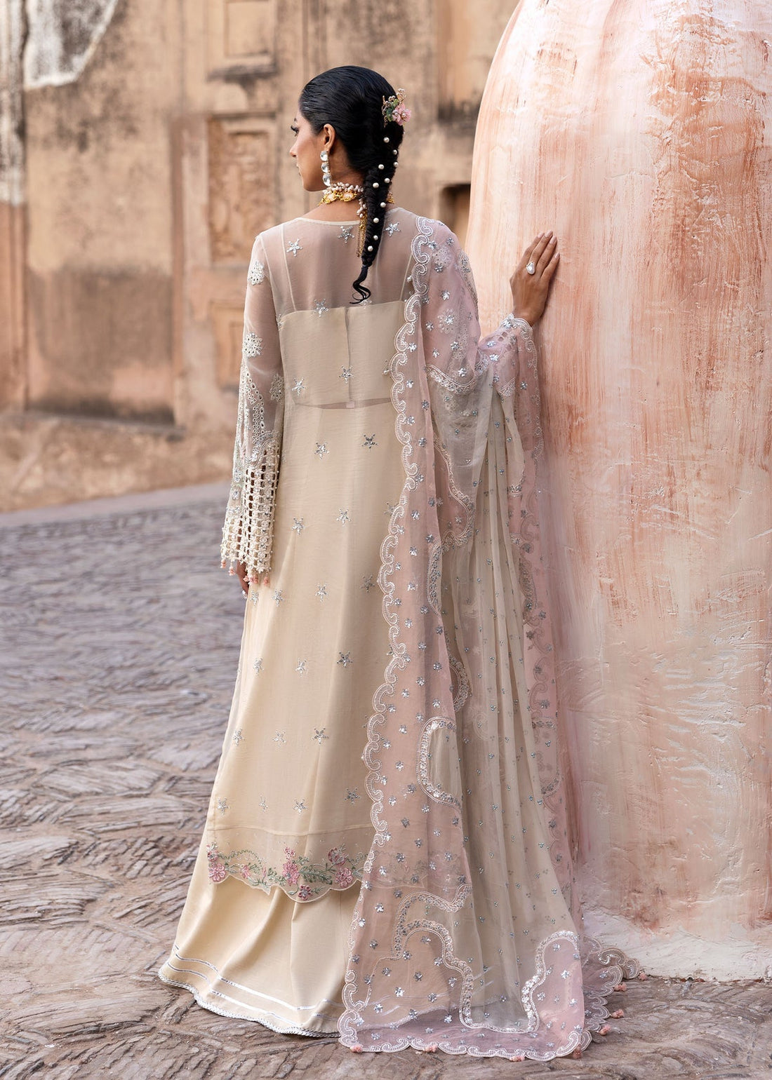 Sardinia | Chiffons Edit | Zohra - by Libasekhas UK - Registered Vendor of : Sardinia - 100% Original Designer Dress