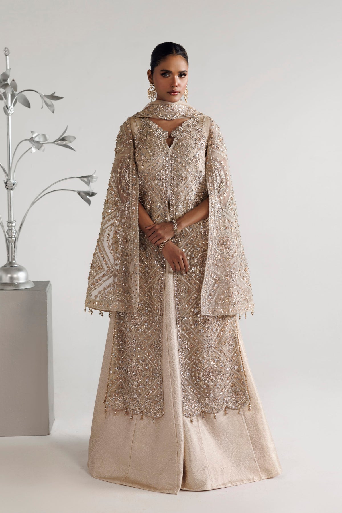 Akbar Aslam | Luxury Formals | Reina - by Libasekhas UK - Registered Vendor of : Akbar Aslam - 100% Original Designer Dress