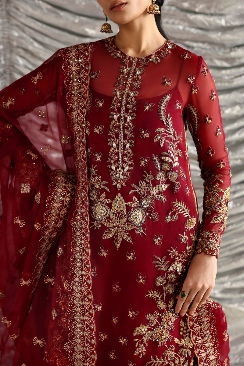 Akbar Aslam | Luxury Formals | Dilafroz - by Libasekhas UK - Registered Vendor of : Akbar Aslam - 100% Original Designer Dress