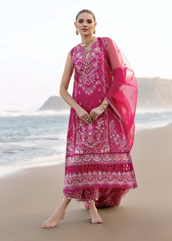 Kanwal Malik | Elysia Luxury Lawn 25 | Evaline - by - Libasekhas UK - Registered Vendor of : Kanwal Malik - 100% Original Designer Dresss