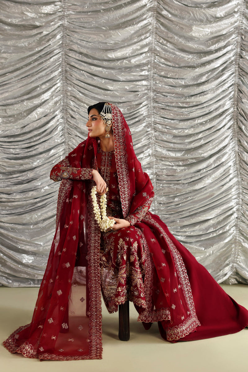Akbar Aslam | Luxury Formals | Dilafroz - by Libasekhas UK - Registered Vendor of : Akbar Aslam - 100% Original Designer Dress