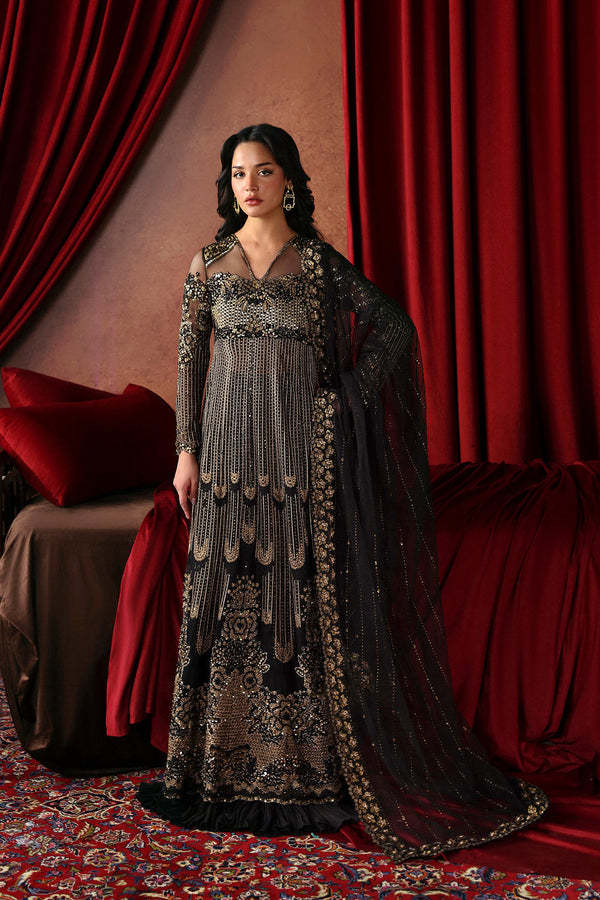Afrozeh | La Fuchsia 26 | Chariot - by Libasekhas UK - Registered Vendor of : Afrozeh - 100% Original Designer Dress
