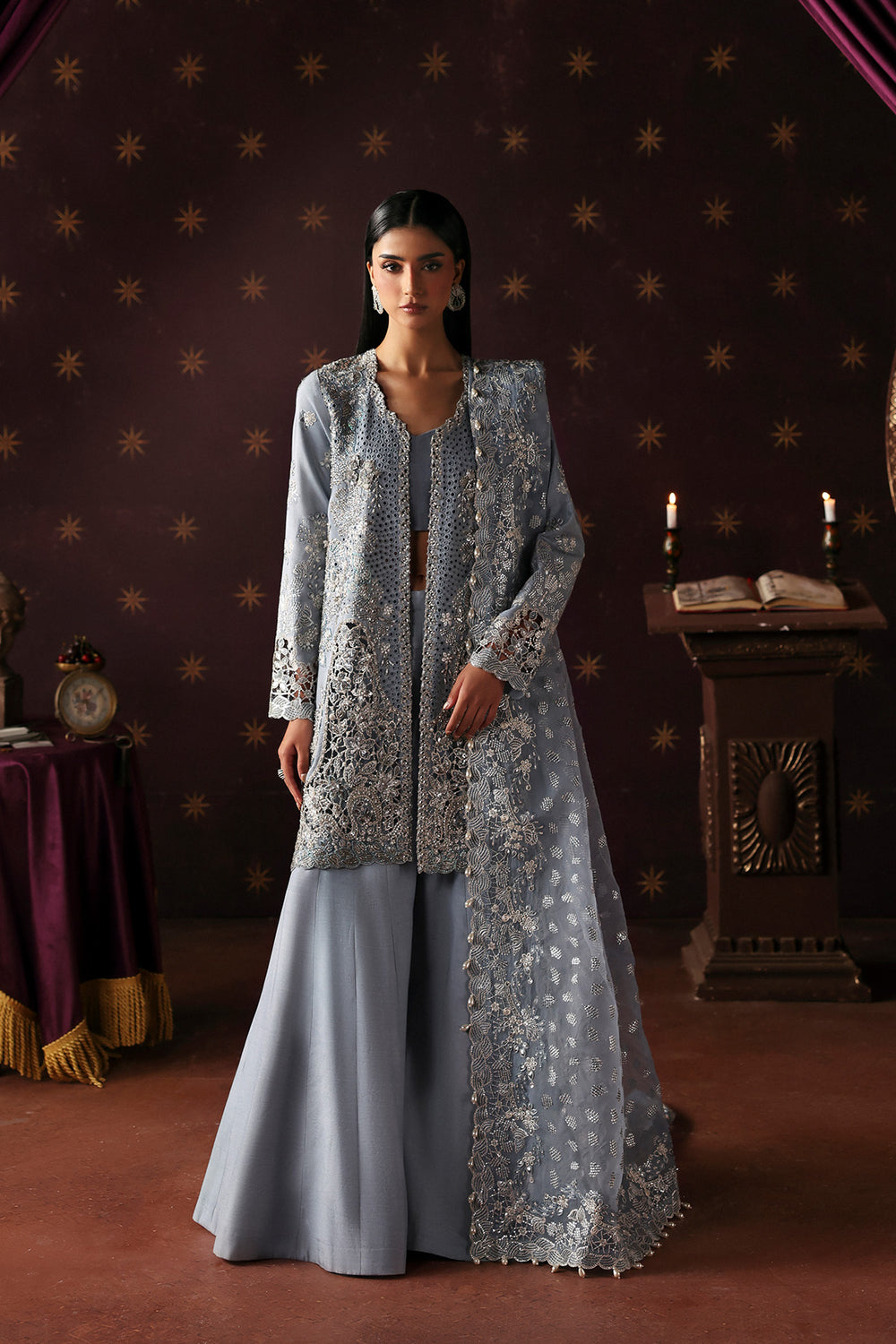 Afrozeh | La Fuchsia 26 | MAGICIAN - by Libasekhas UK - Registered Vendor of : Afrozeh - 100% Original Designer Dress