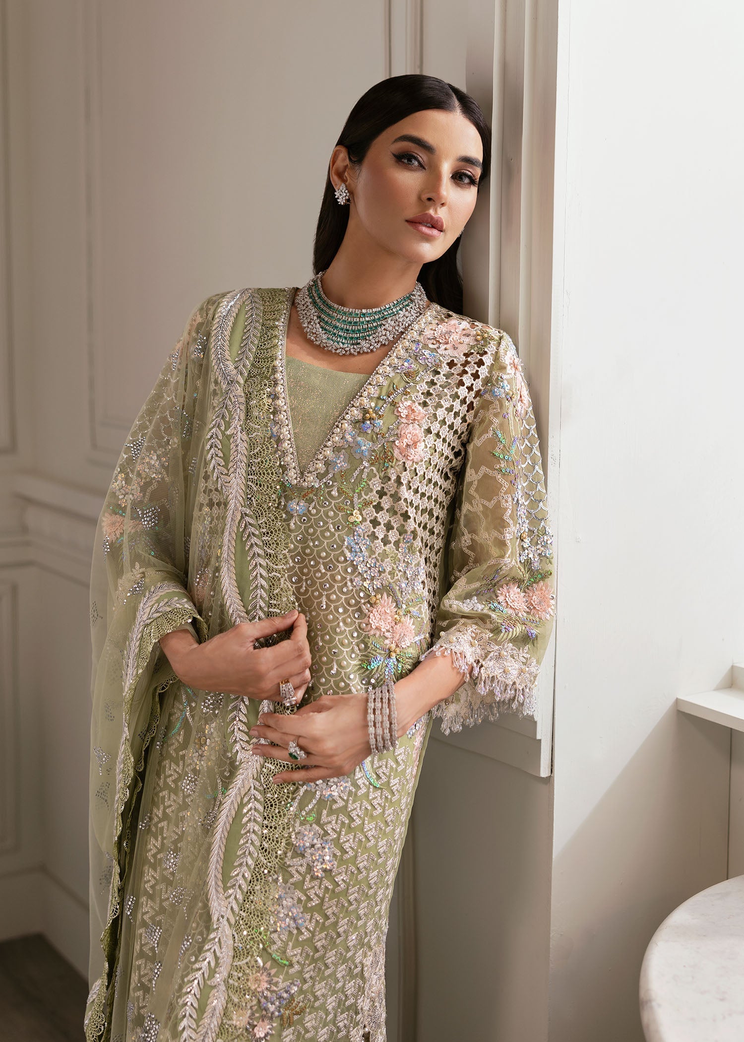 Crimson | A Beautiful Chaos Wedding Collection | Sparkle Cascade - Libasekhas