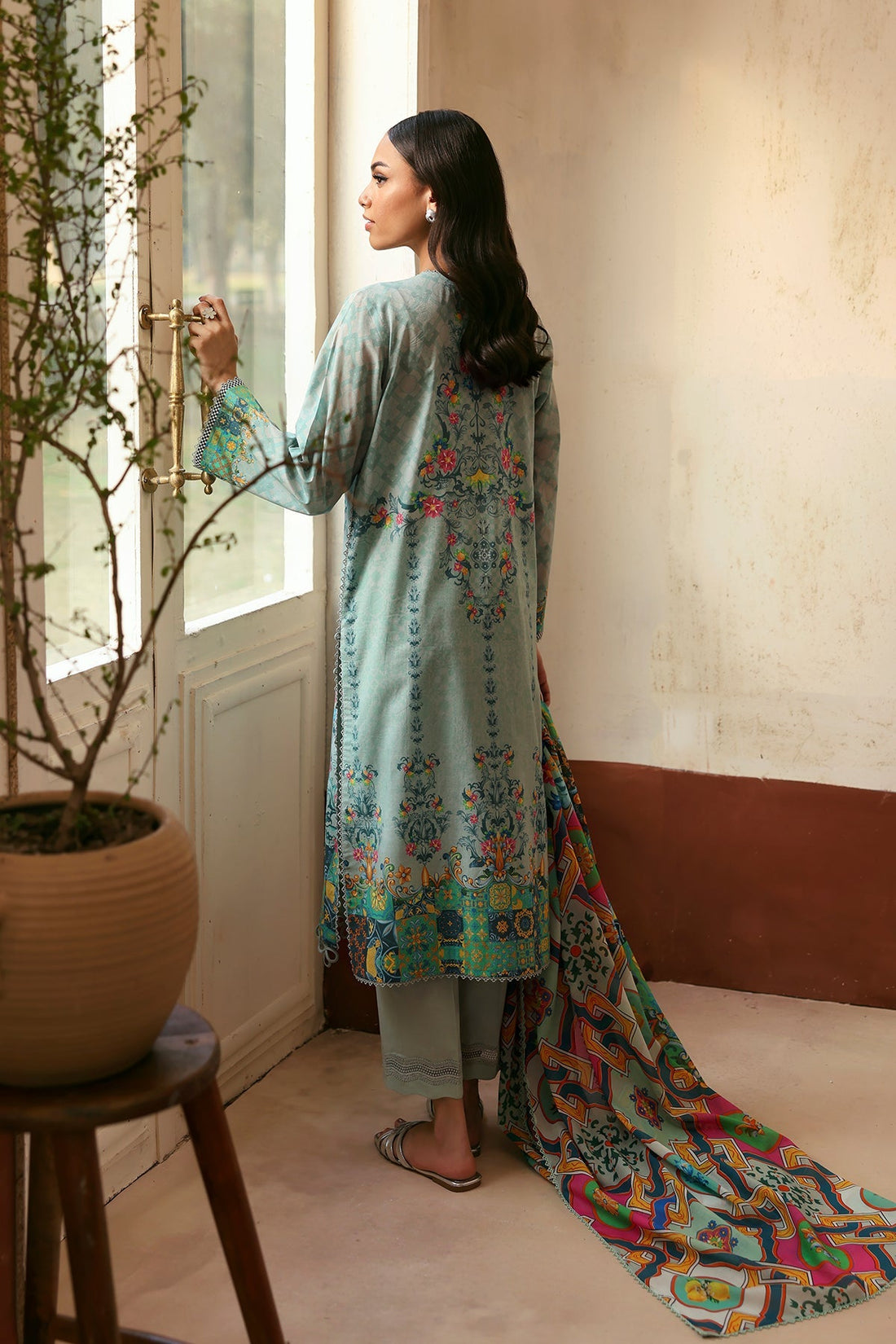 Sahar | Selene 25 | Verdant Sicilia - by - Libasekhas UK - Registered Vendor of : Sahar - 100% Original Designer Dresss