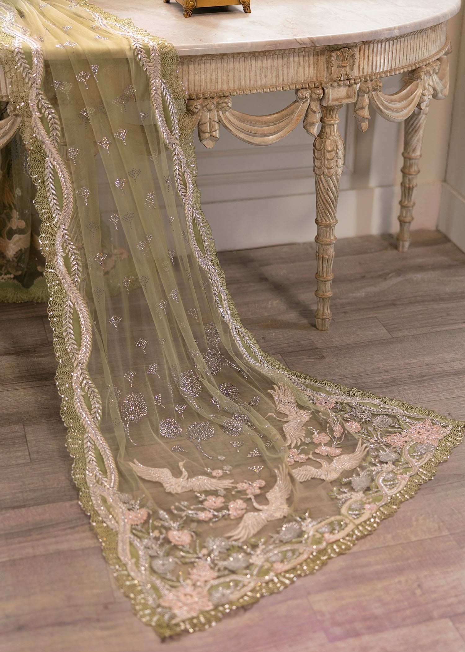 Crimson | A Beautiful Chaos Wedding Collection | Sparkle Cascade - Libasekhas