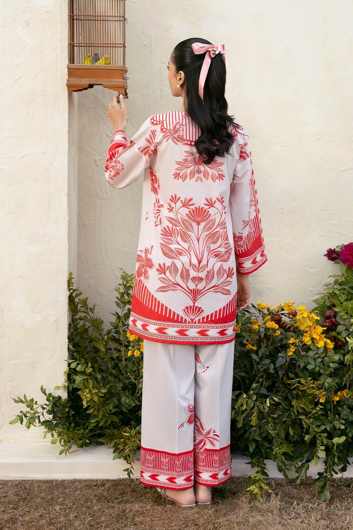 Sahar | Selene 25 | Scarlet Reverie - by - Libasekhas UK - Registered Vendor of : Sahar - 100% Original Designer Dresss