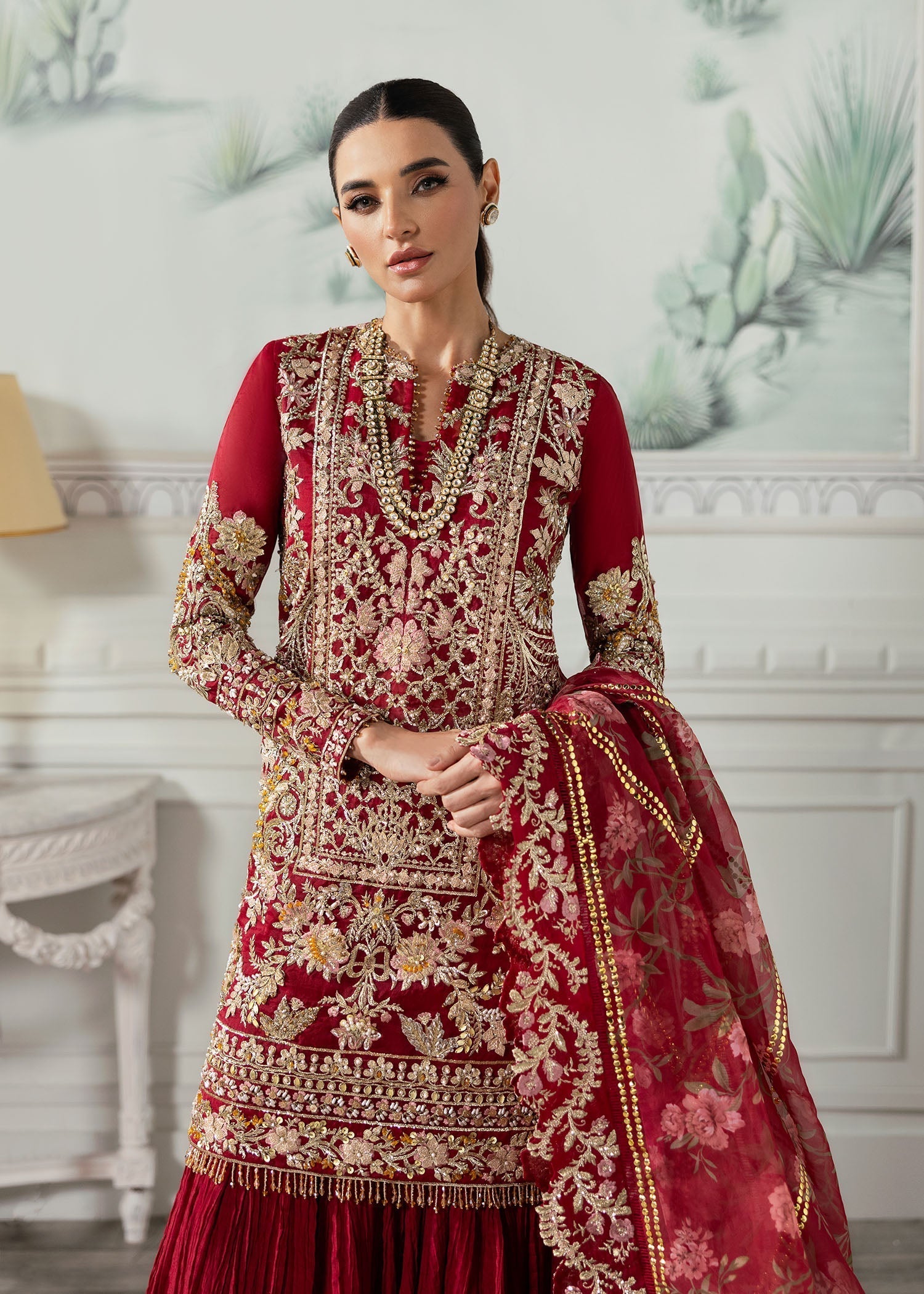 Crimson | A Beautiful Chaos Wedding Collection | Artisan Story - Libasekhas