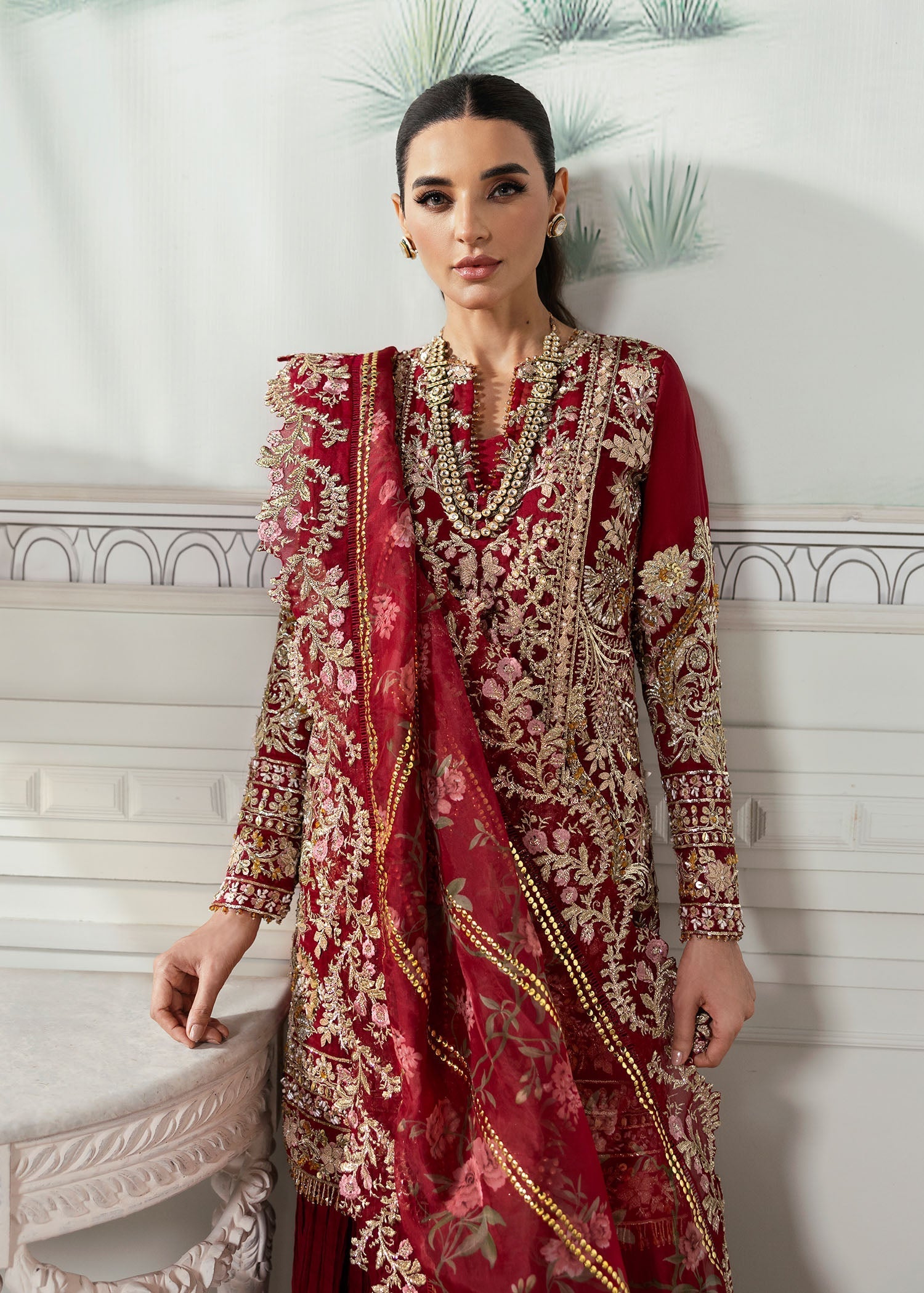 Crimson | A Beautiful Chaos Wedding Collection | Artisan Story - Libasekhas