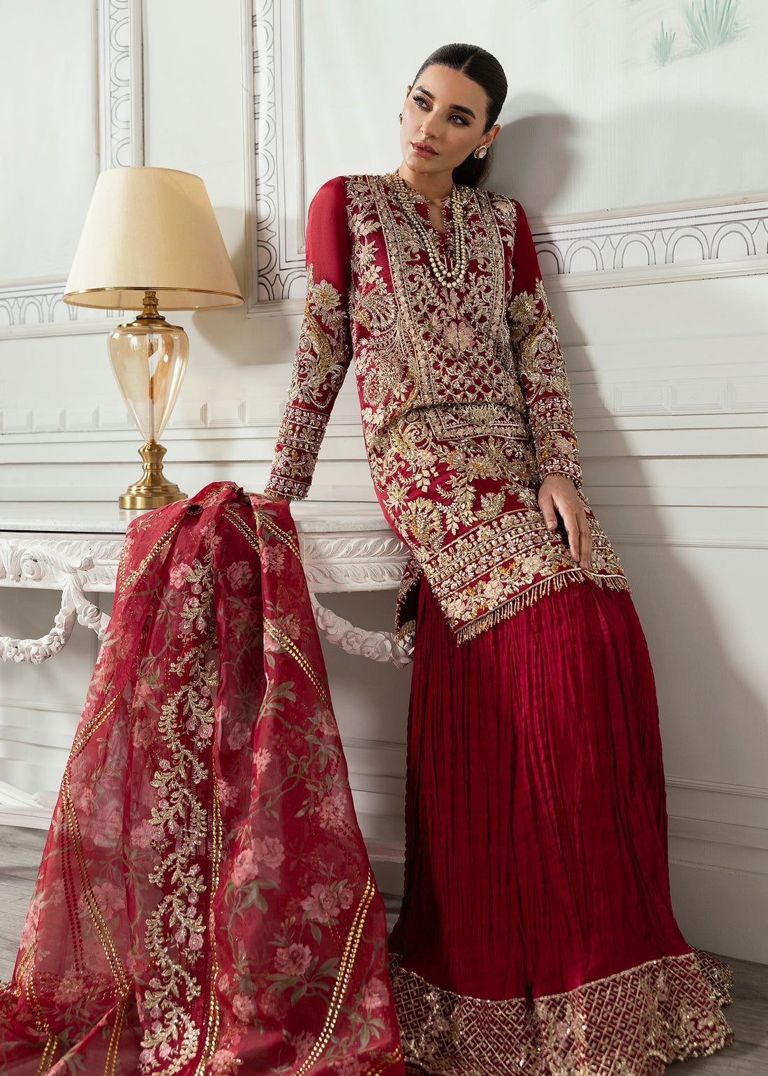 Crimson | A Beautiful Chaos Wedding Collection | Artisan Story - Libasekhas