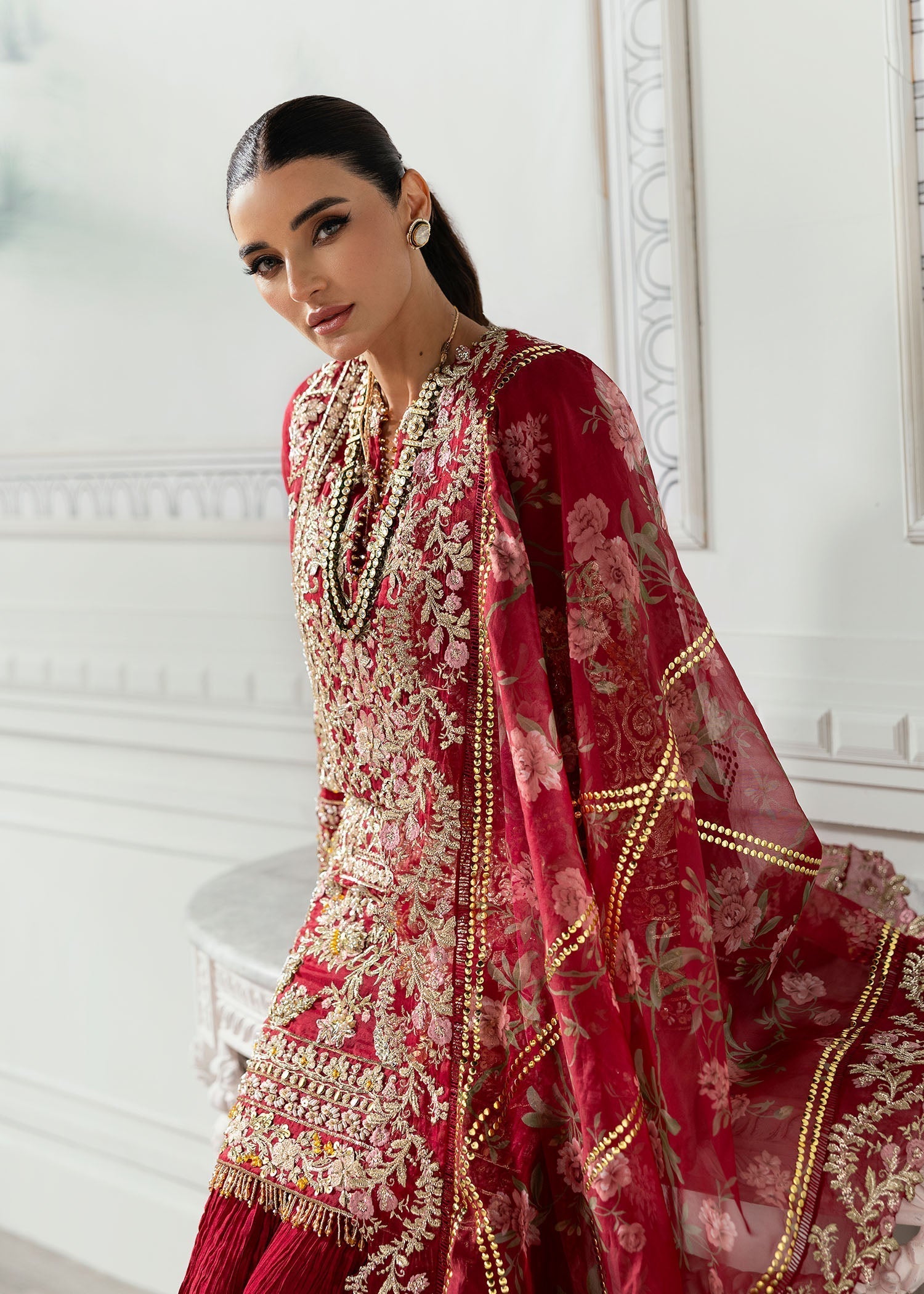Crimson | A Beautiful Chaos Wedding Collection | Artisan Story - Libasekhas