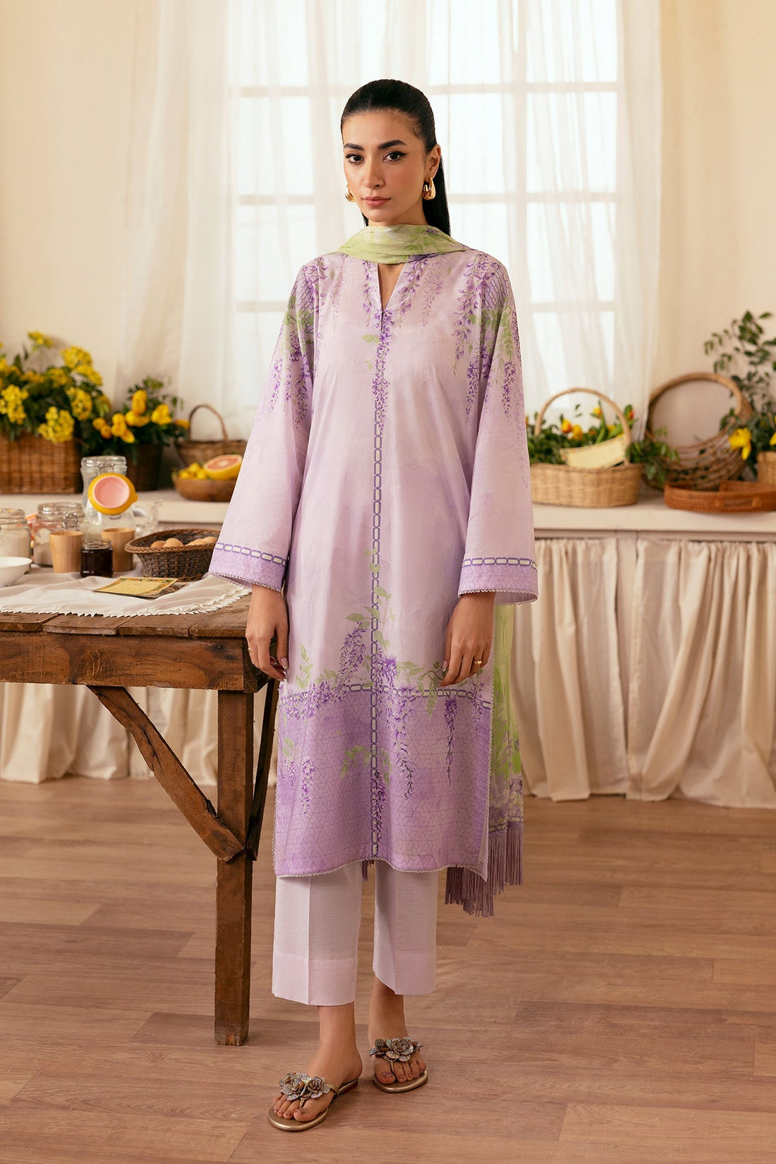 Sahar | Selene 25 | Wisteria Grove - by - Libasekhas UK - Registered Vendor of : Sahar - 100% Original Designer Dresss