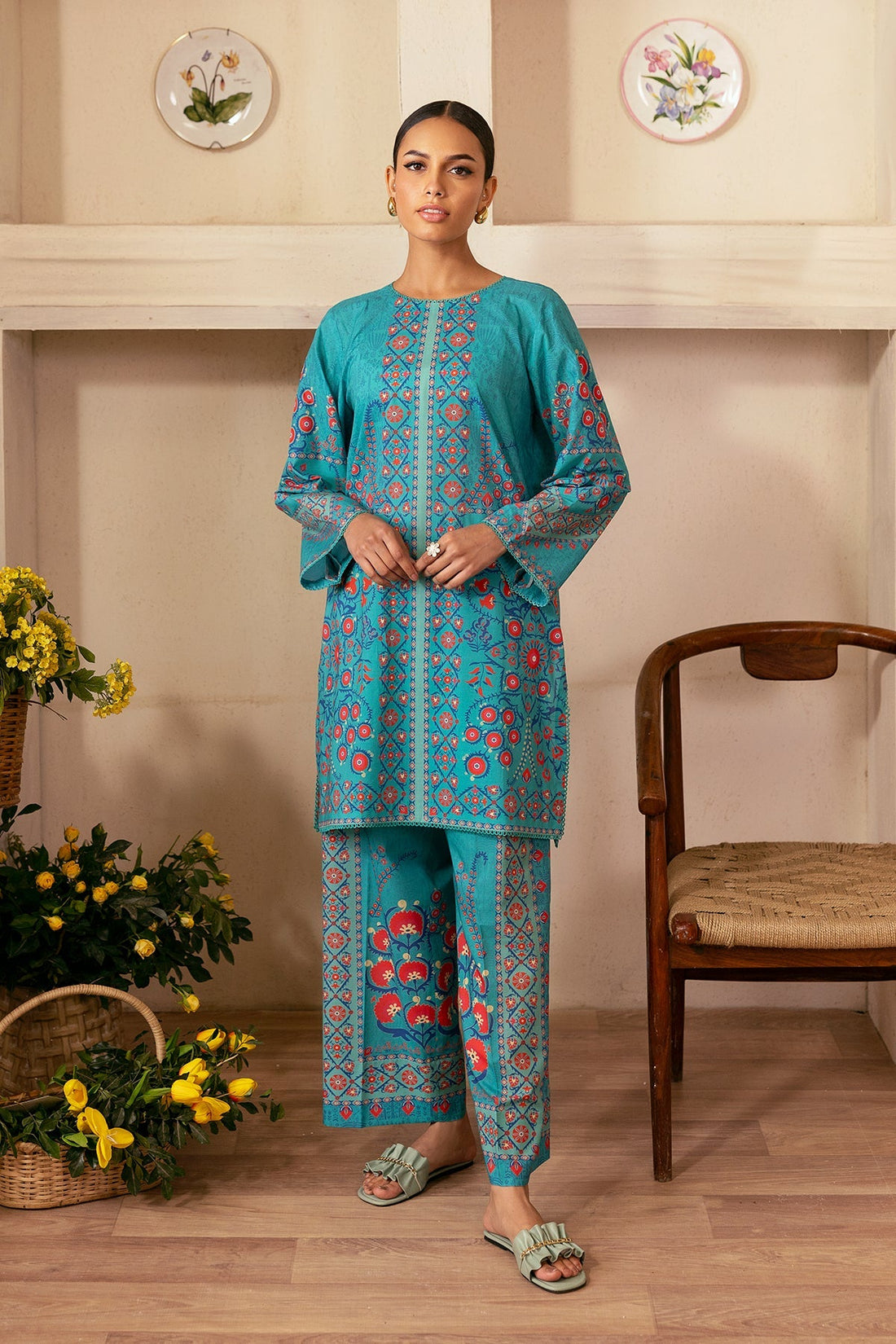 Sahar | Selene 25 | Mystic Suzani - by - Libasekhas UK - Registered Vendor of : Sahar - 100% Original Designer Dresss