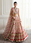 Crimson | A Beautiful Chaos Wedding Collection | Chinoiserie Lehnga - Libasekhas