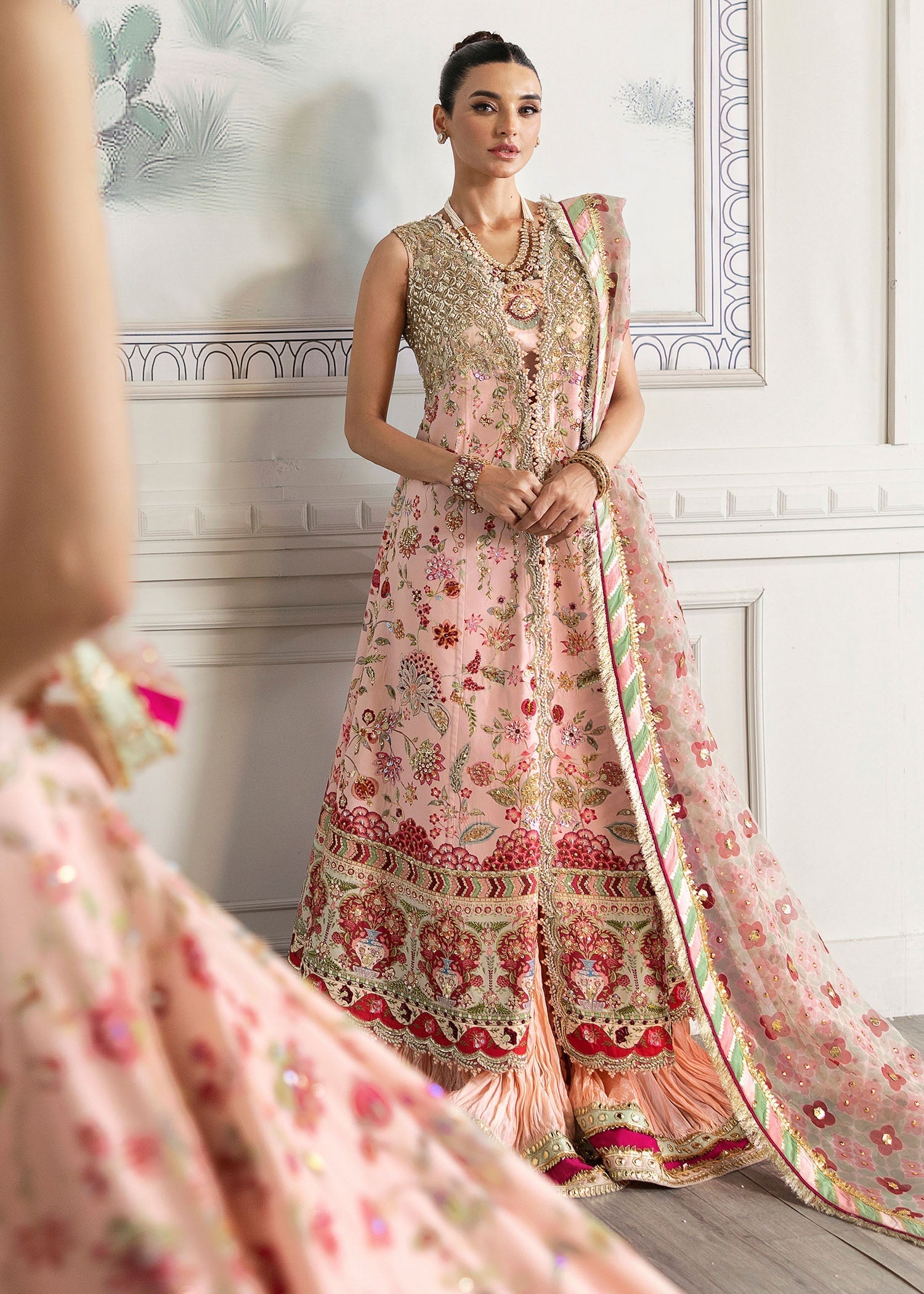 Crimson | A Beautiful Chaos Wedding Collection | Crystal Chinoiserie - Libasekhas