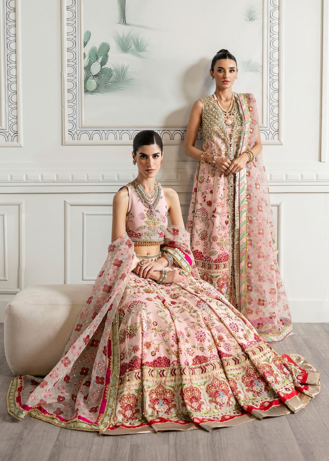 Crimson | A Beautiful Chaos Wedding Collection | Crystal Chinoiserie - Libasekhas