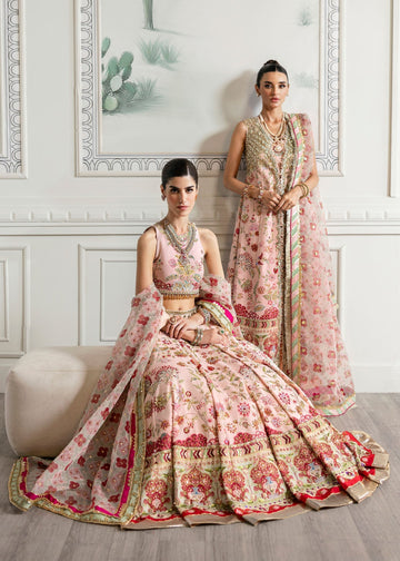 Crimson | A Beautiful Chaos Wedding Collection | Crystal Chinoiserie - Libasekhas