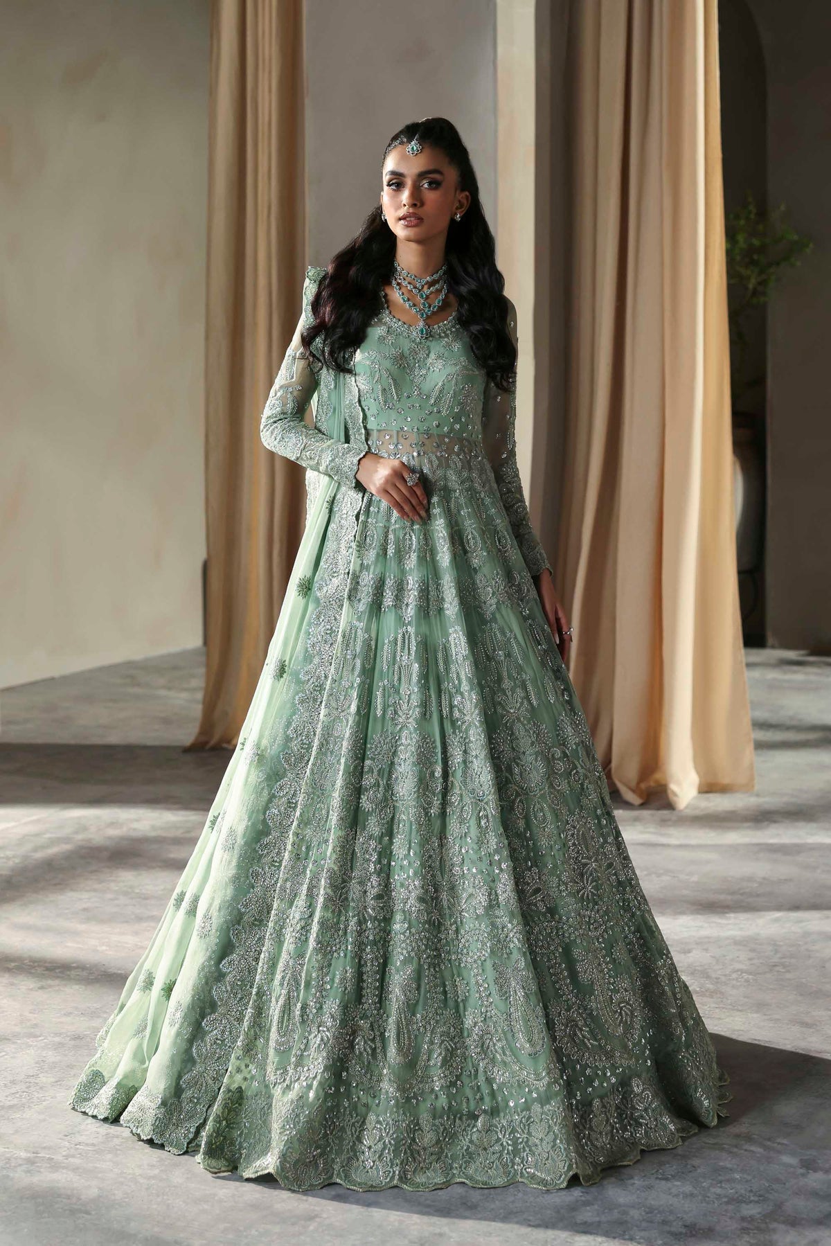 Akbar Aslam | Meeras Luxury Chiffon 25 | Hayal - by Libasekhas UK - Registered Vendor of : Akbar Aslam - 100% Original Designer Dress