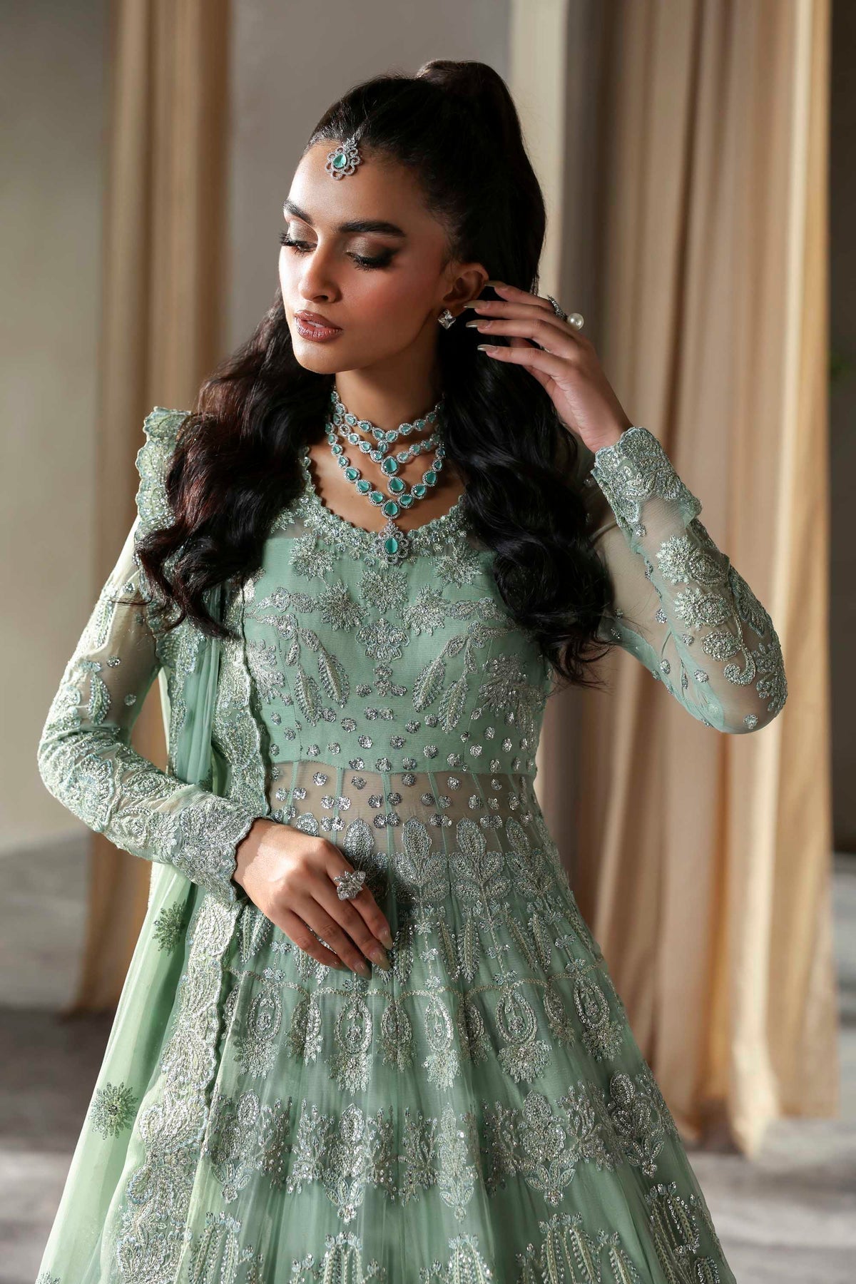 Akbar Aslam | Meeras Luxury Chiffon 25 | Hayal - by Libasekhas UK - Registered Vendor of : Akbar Aslam - 100% Original Designer Dress