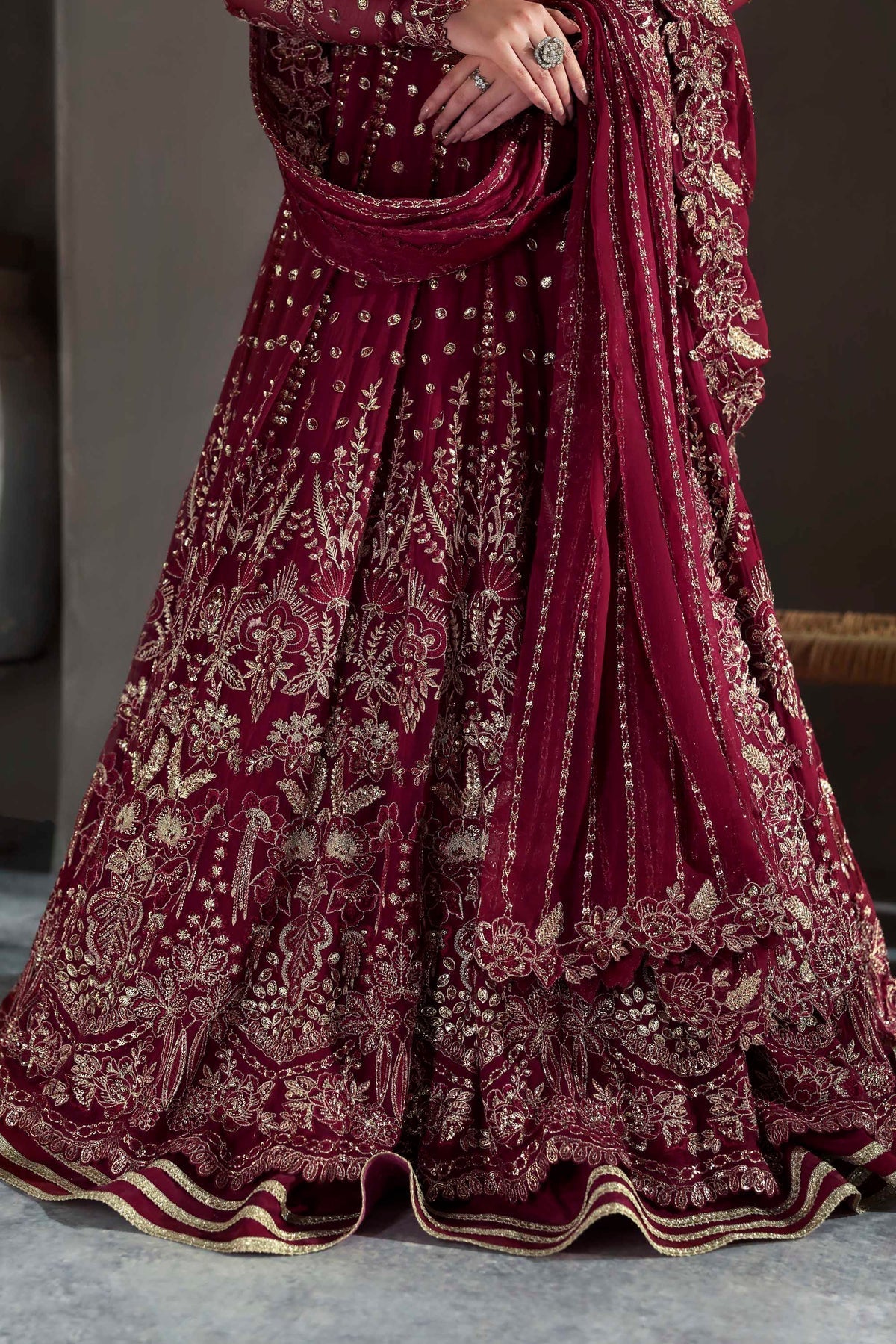 Akbar Aslam | Meeras Luxury Chiffon 25 | Mahroze - by Libasekhas UK - Registered Vendor of : Akbar Aslam - 100% Original Designer Dress