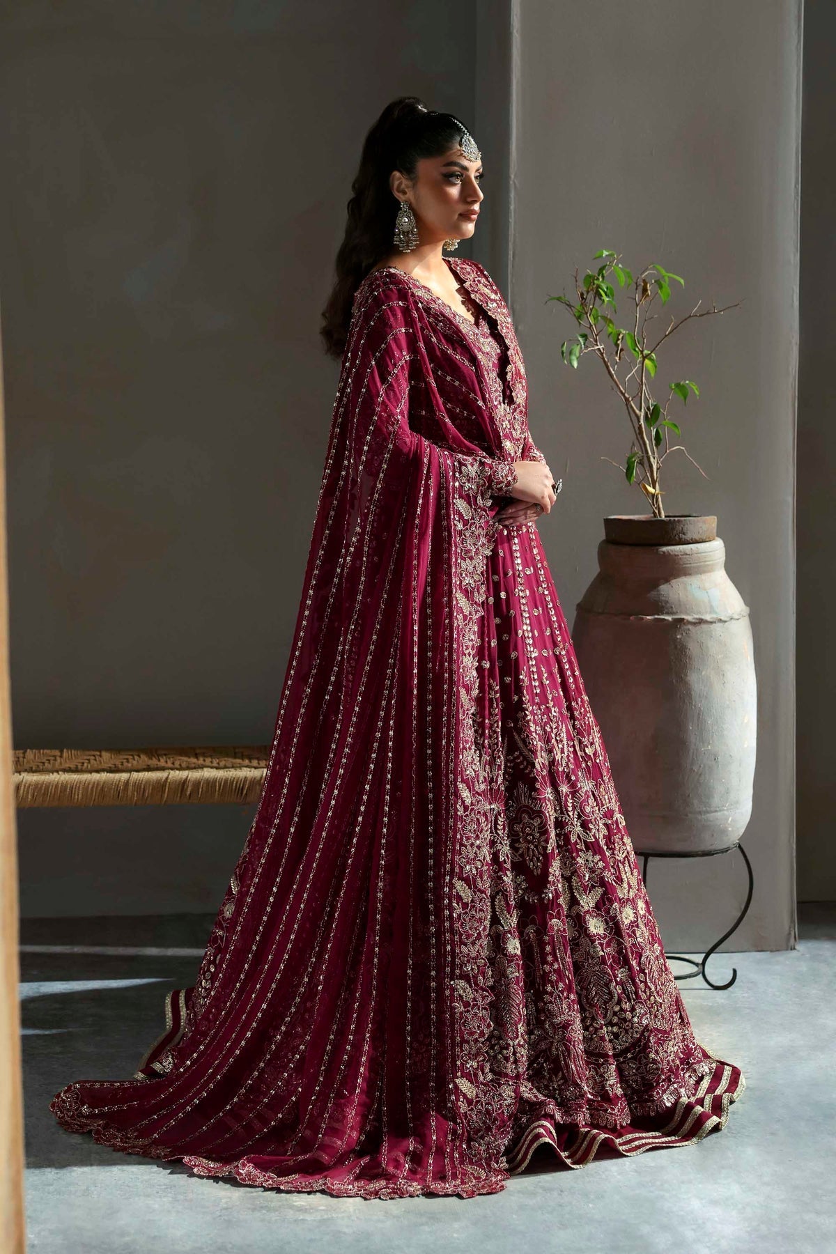 Akbar Aslam | Meeras Luxury Chiffon 25 | Mahroze - by Libasekhas UK - Registered Vendor of : Akbar Aslam - 100% Original Designer Dress