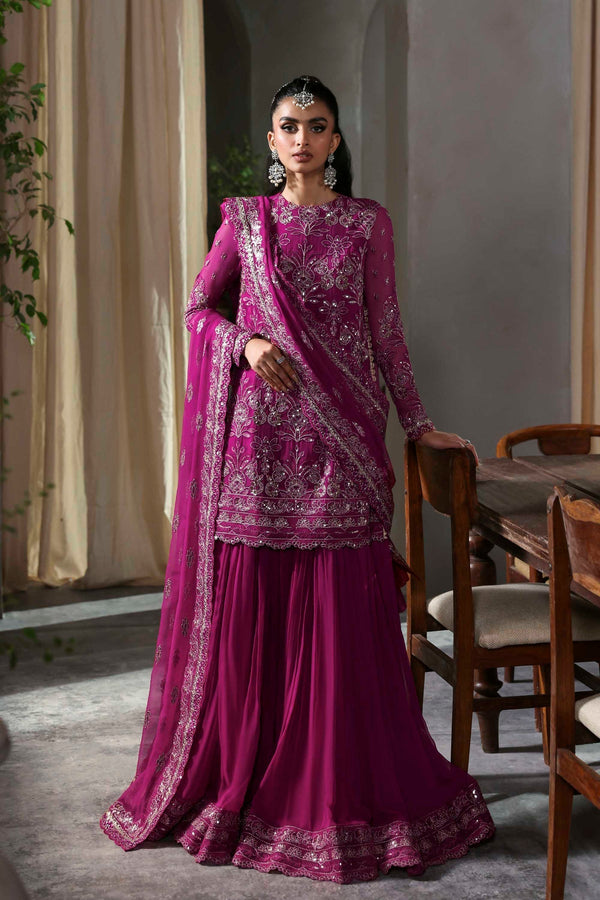 Akbar Aslam | Meeras Luxury Chiffon 25 | Mehzar - by Libasekhas UK - Registered Vendor of : Akbar Aslam - 100% Original Designer Dress
