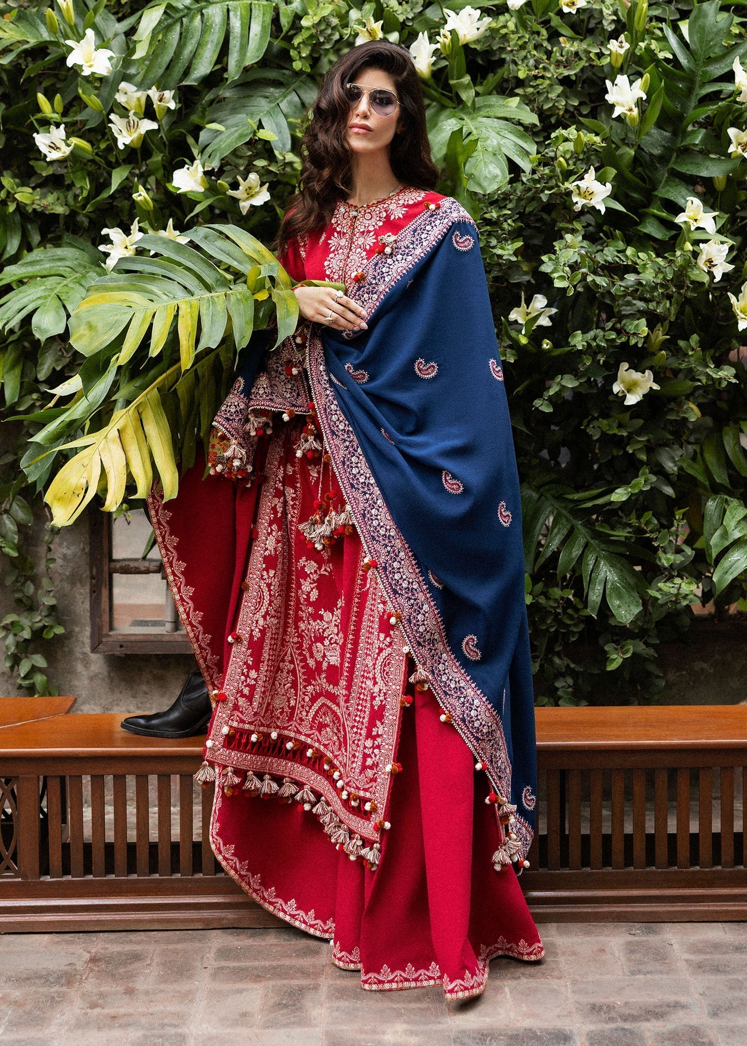 Hussain Rehar | Karandi Winter 24 | Aman - by - Libasekhas UK - Registered Vendor of : Hussain Rehar - 100% Original Designer Dresss